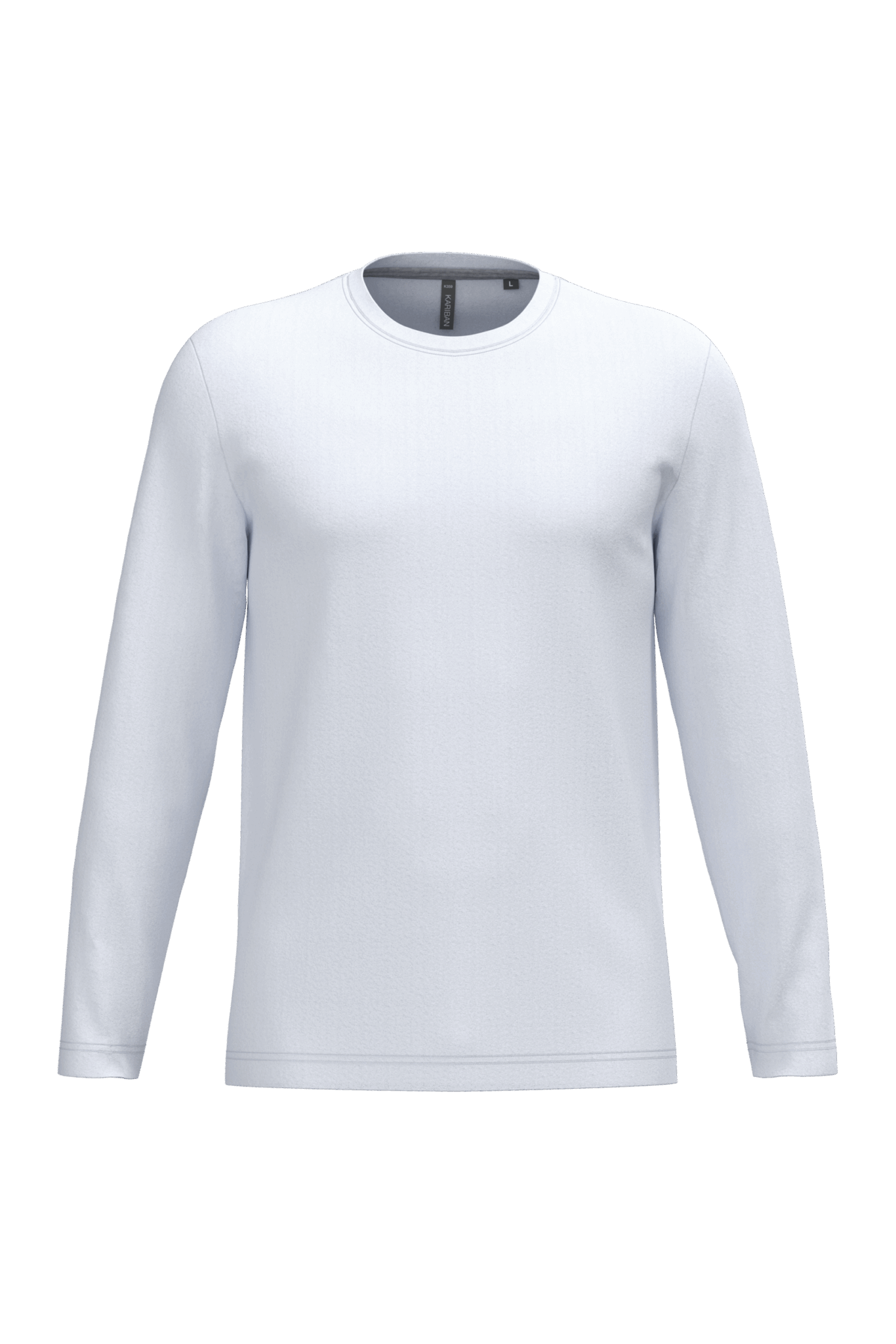 Miniature 26 pour T-shirt col rond manches longues homme