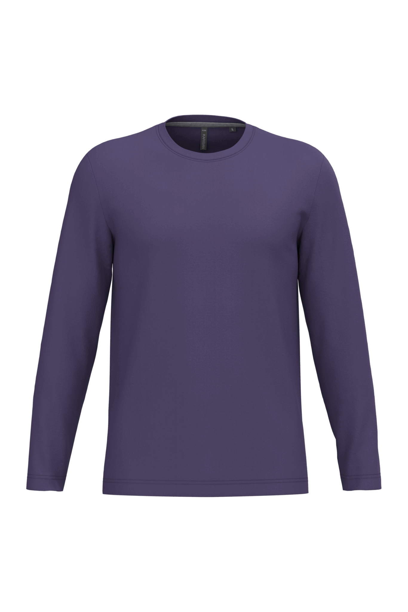Miniature 22 pour T-shirt col rond manches longues homme