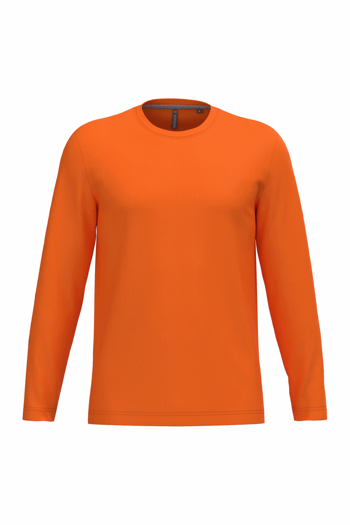 Miniature 20 pour T-shirt col rond manches longues homme