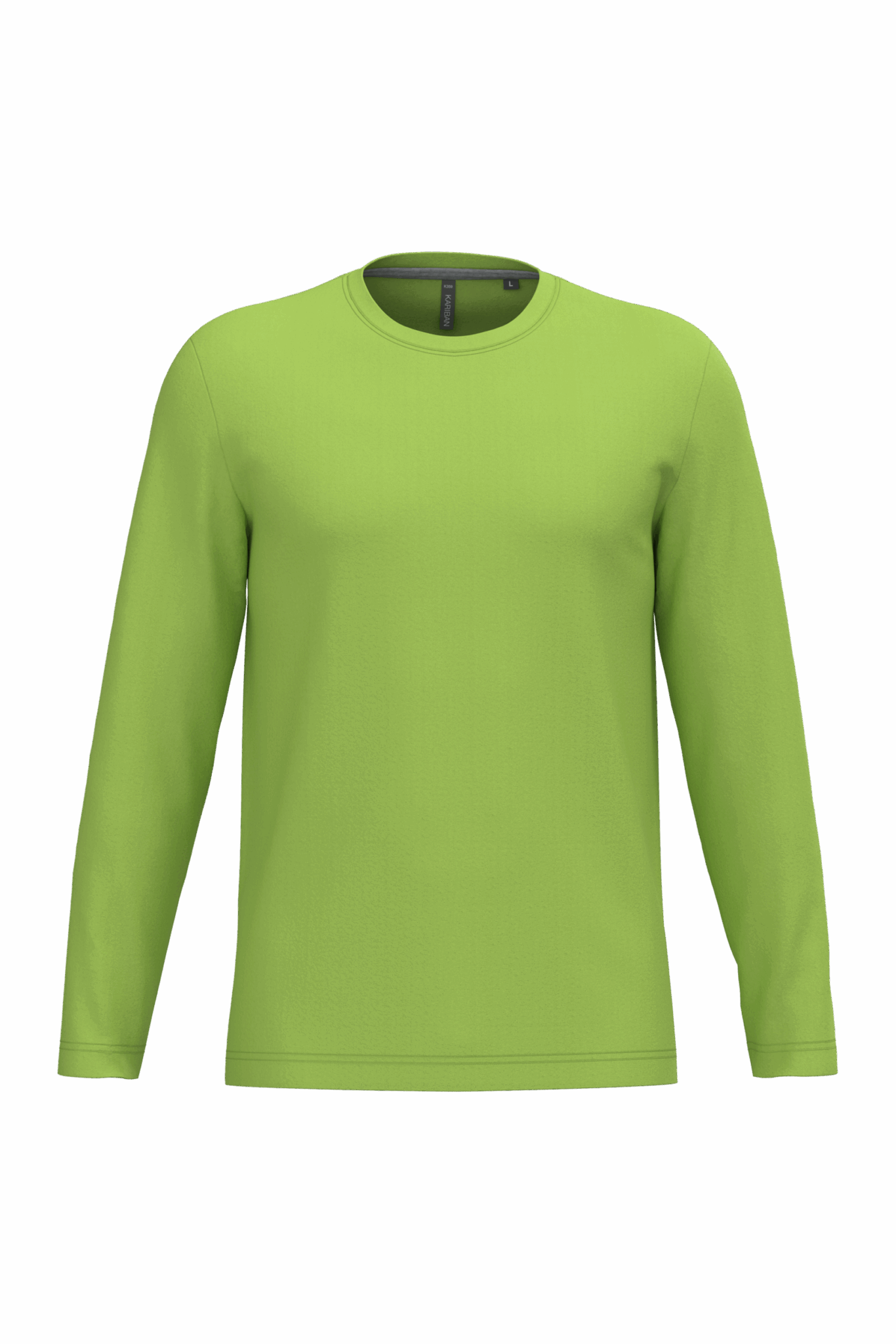 Miniature 18 pour T-shirt col rond manches longues homme