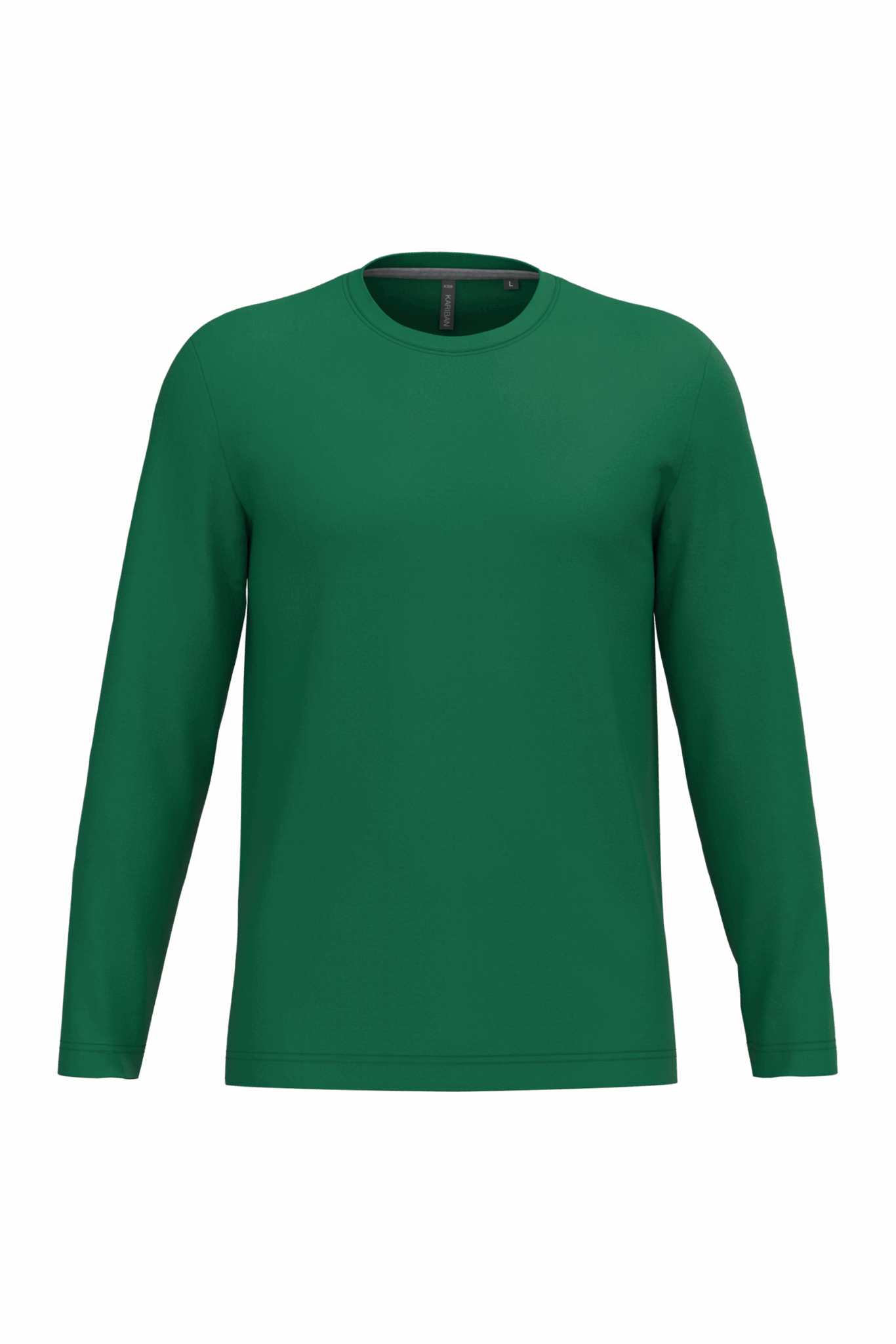 Miniature 15 pour T-shirt col rond manches longues homme