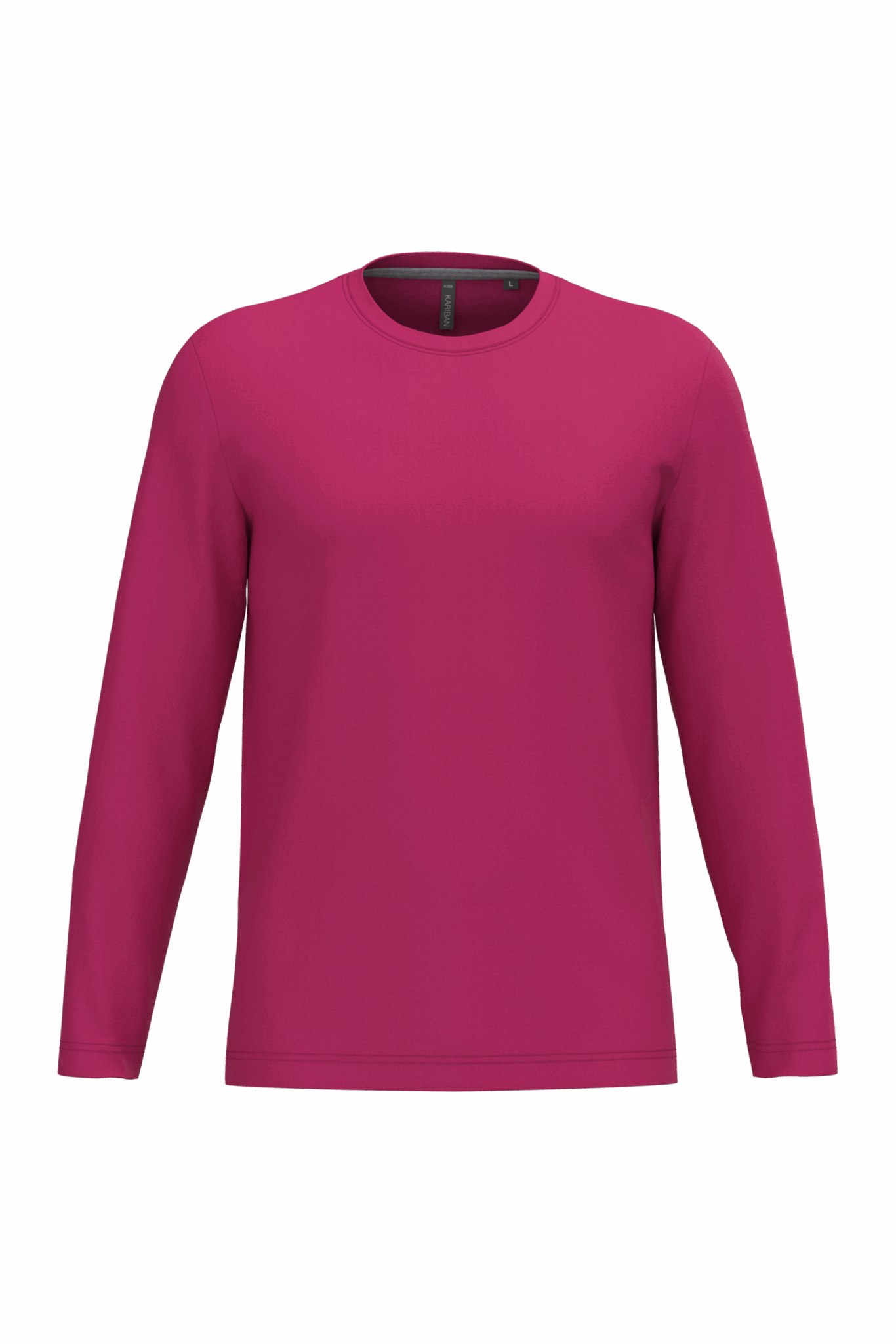Miniature 14 pour T-shirt col rond manches longues homme