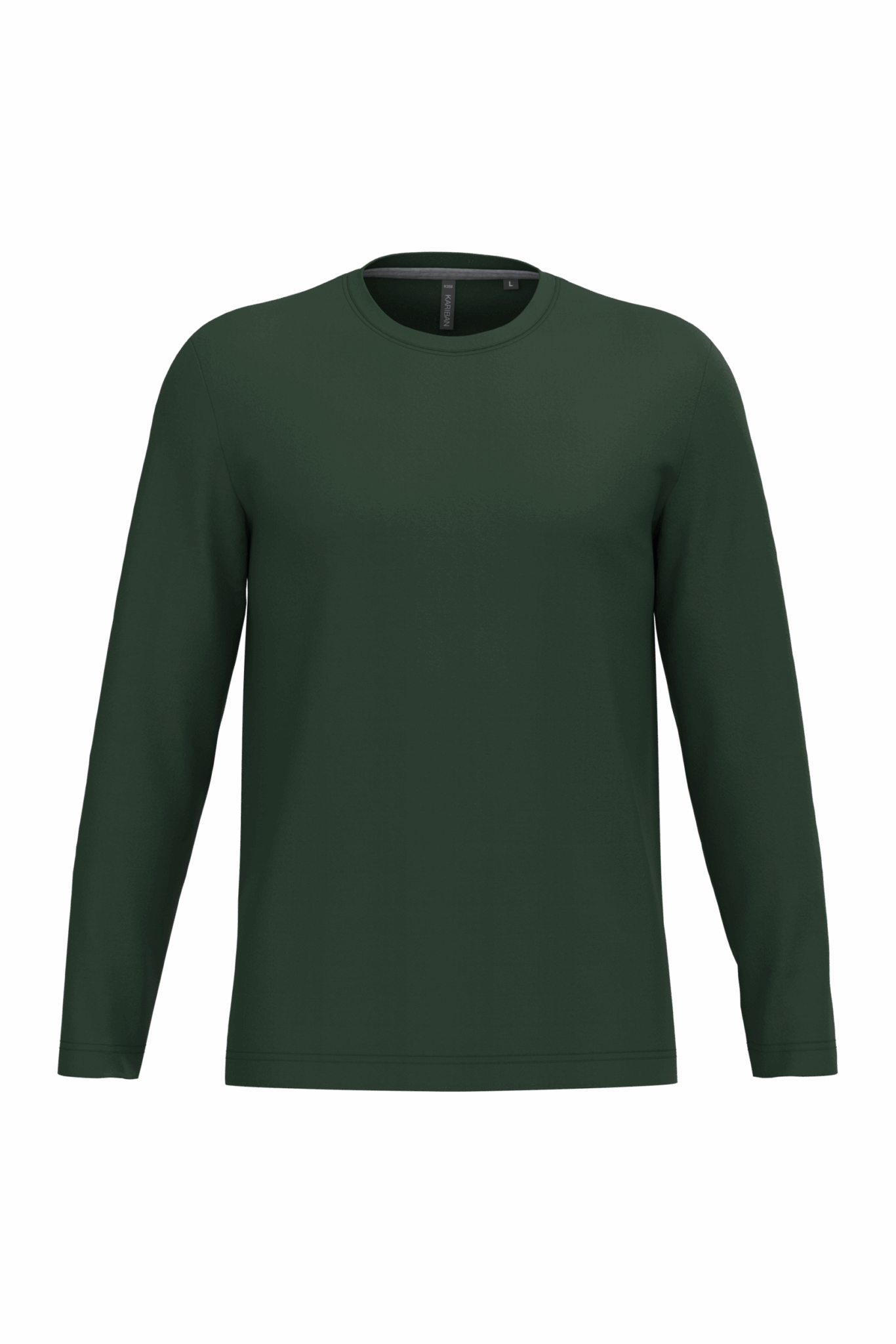 Miniature 13 pour T-shirt col rond manches longues homme