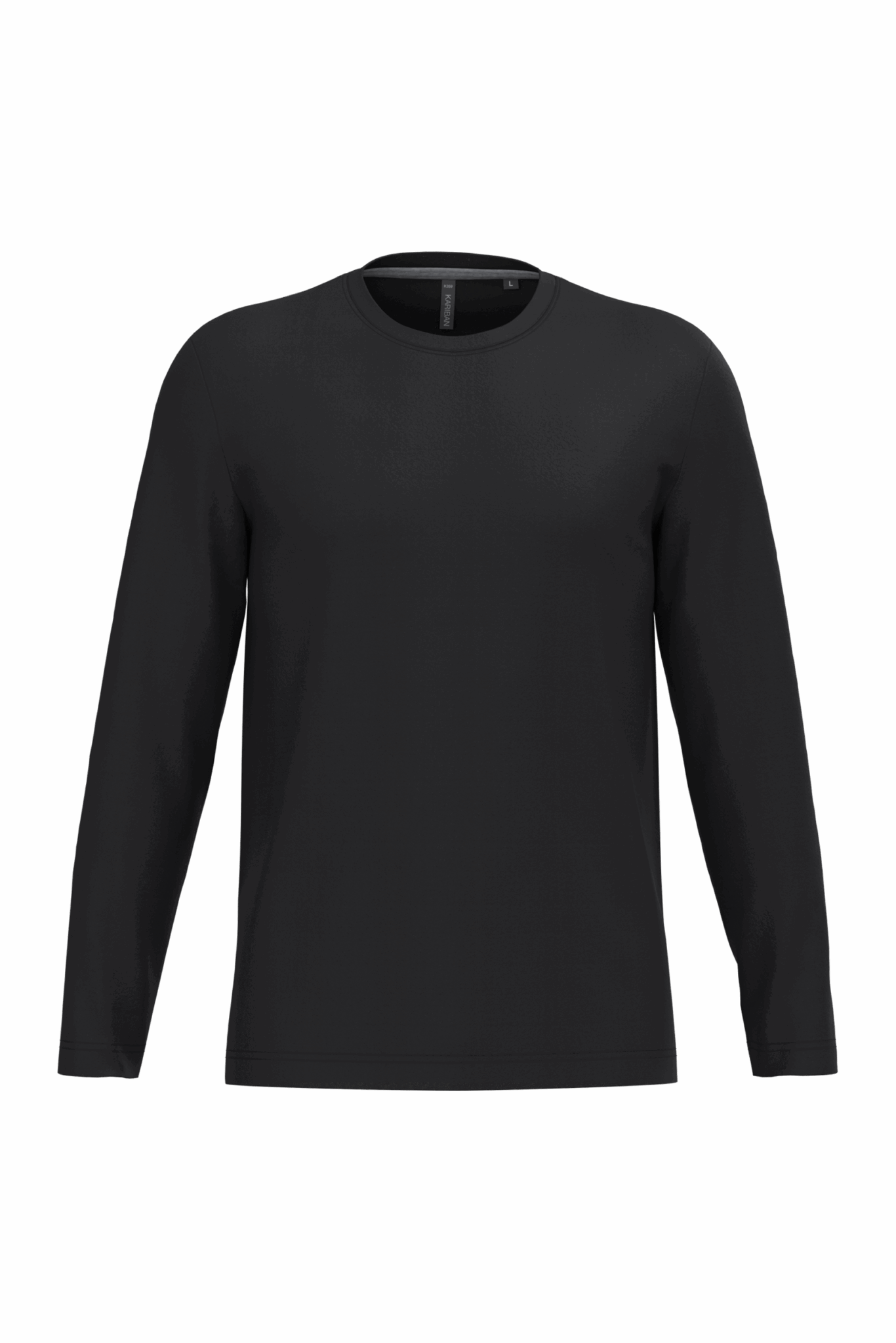 Miniature 9 pour T-shirt col rond manches longues homme