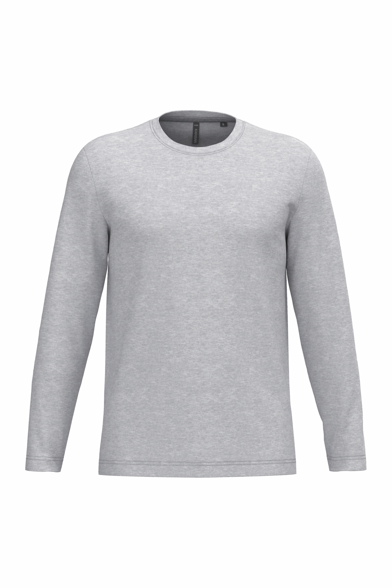 Miniature 8 pour T-shirt col rond manches longues homme