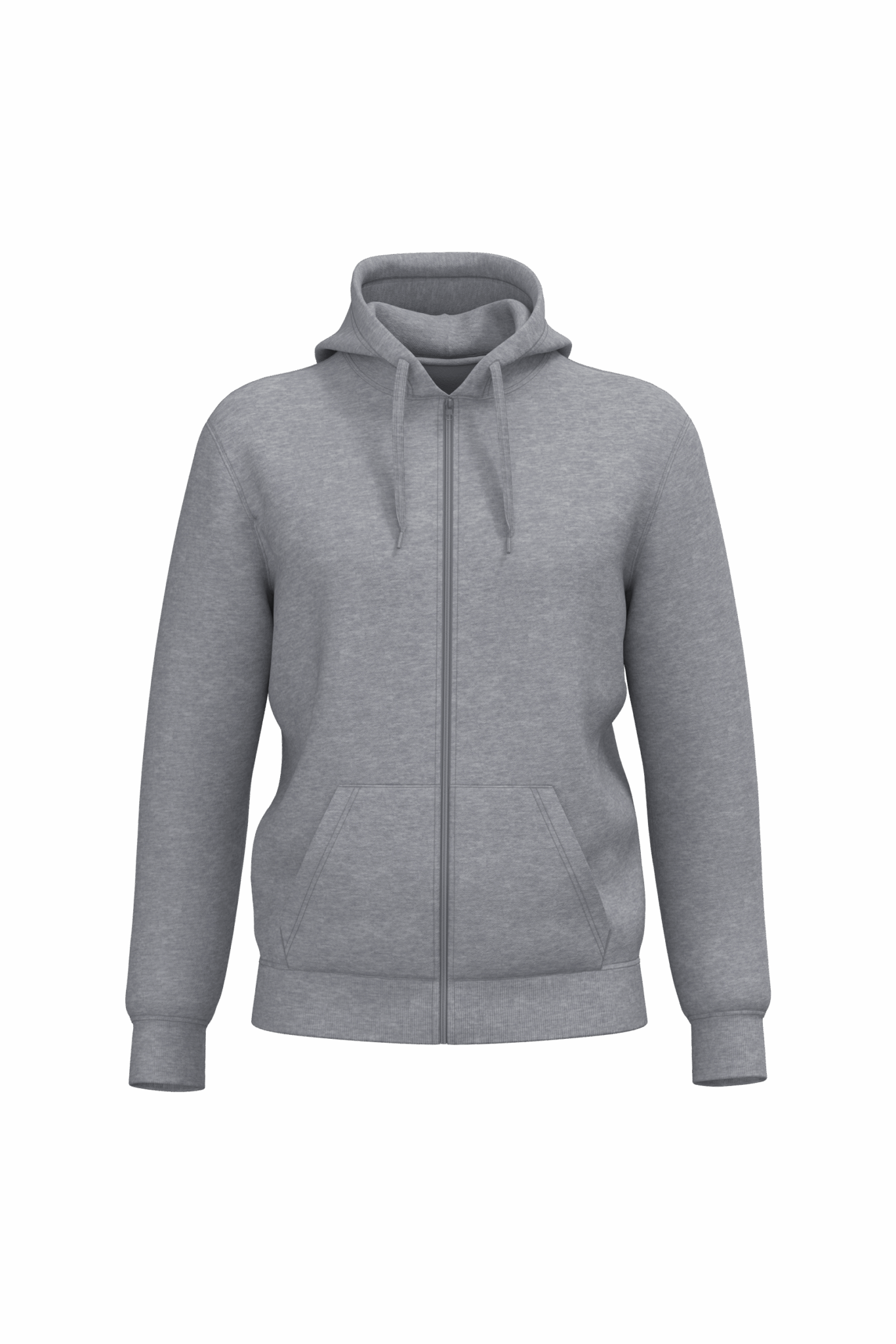 Miniature 25 pour Sweat-shirt recyclé zippé à capuche unisexe