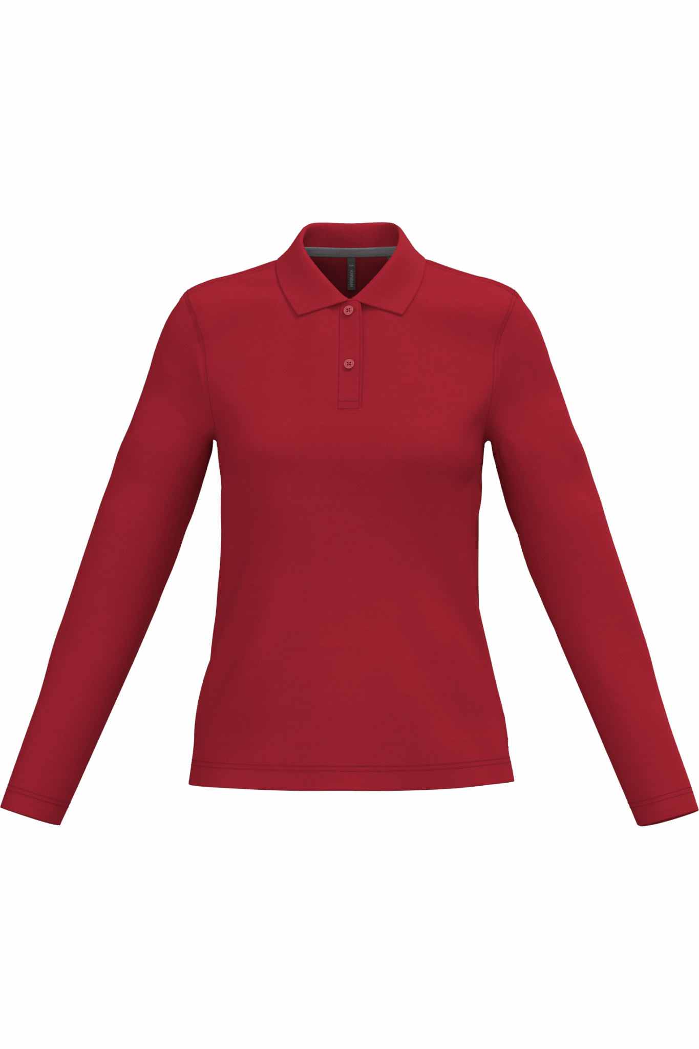 Miniature 24 pour Polo manches longues femme