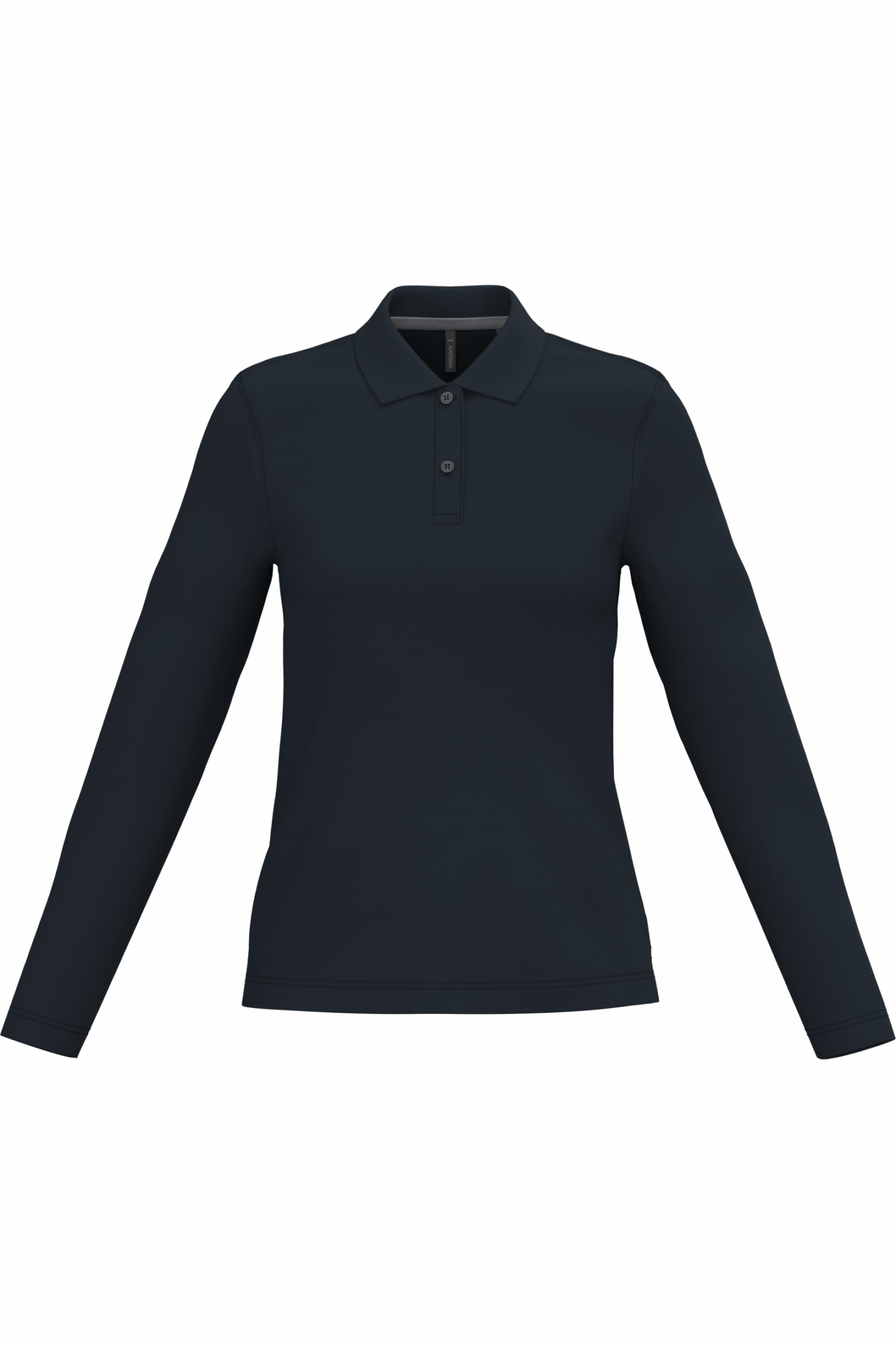 Miniature 20 pour Polo manches longues femme