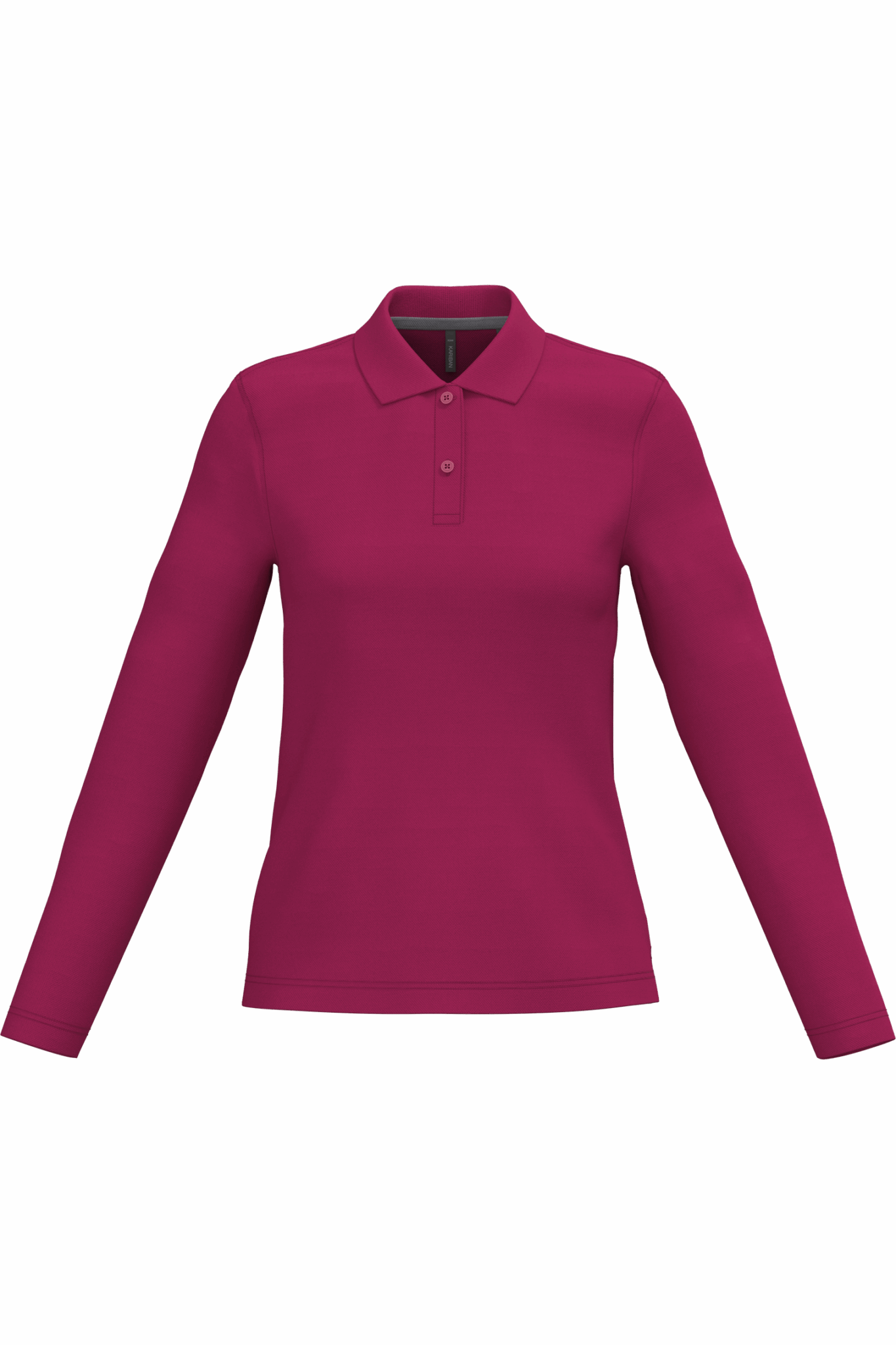 Miniature 15 pour Polo manches longues femme