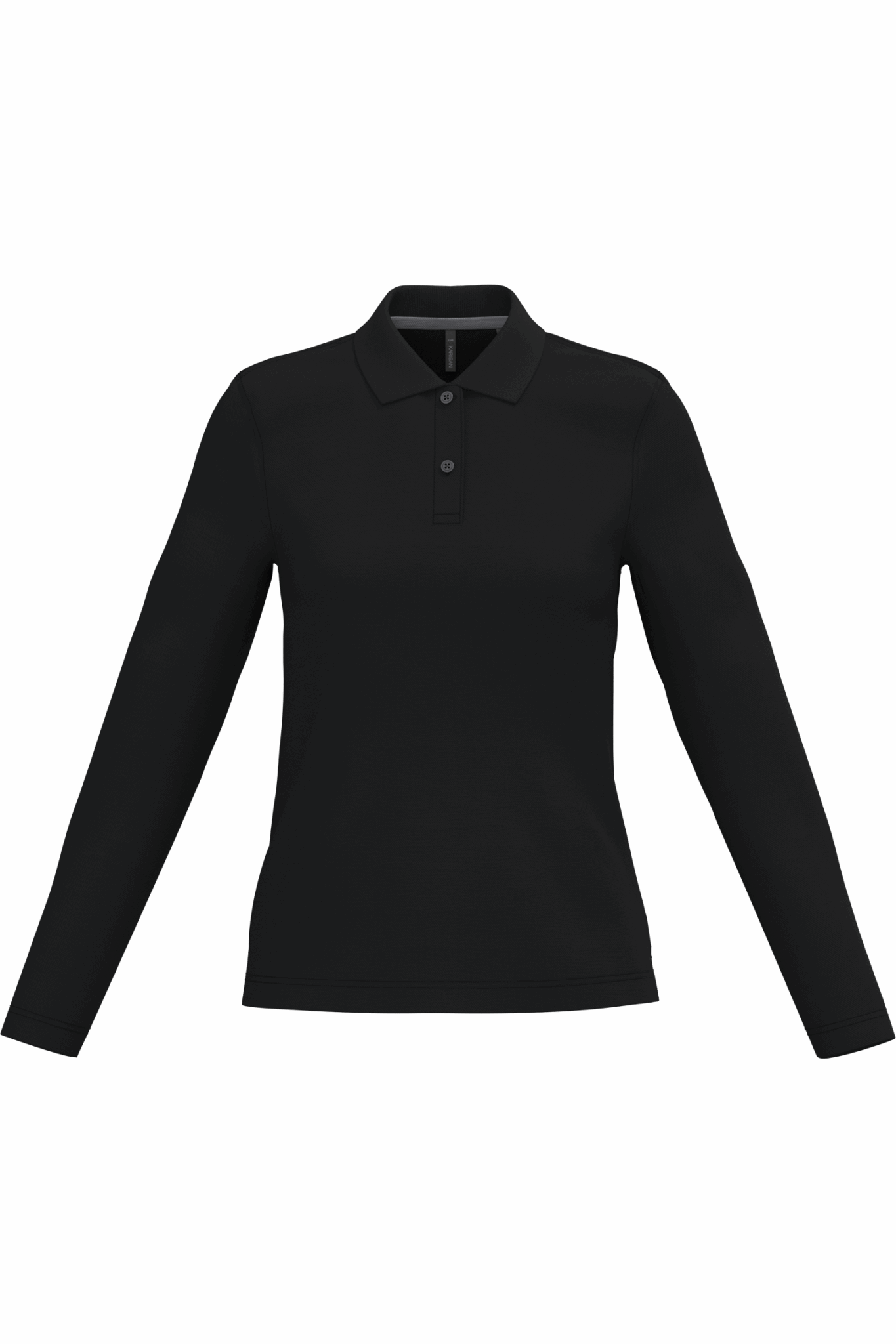 Miniature 10 pour Polo manches longues femme