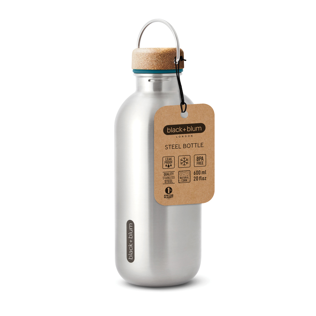 Miniature 14 pour Bouteille d'eau 600ml en acier Black+Blum