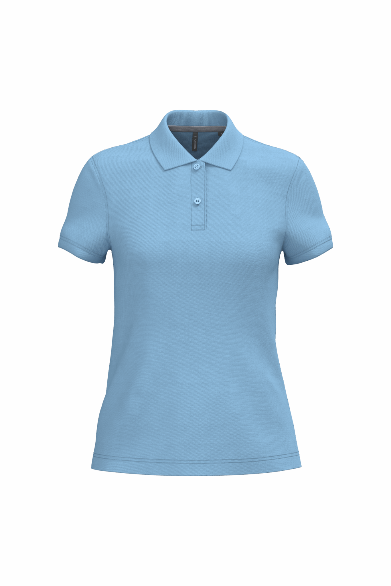 Miniature 24 pour Polo manches courtes femme