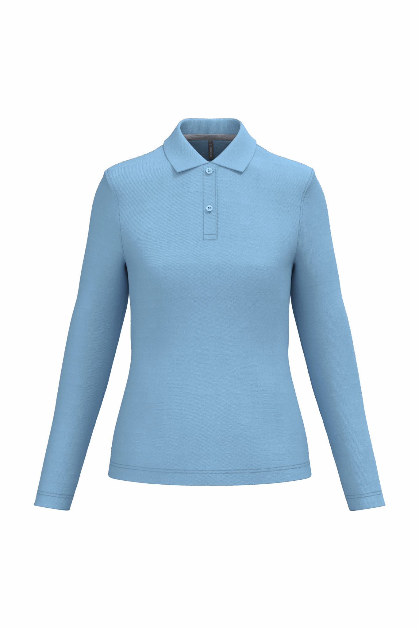 Miniature 25 pour Polo manches longues femme