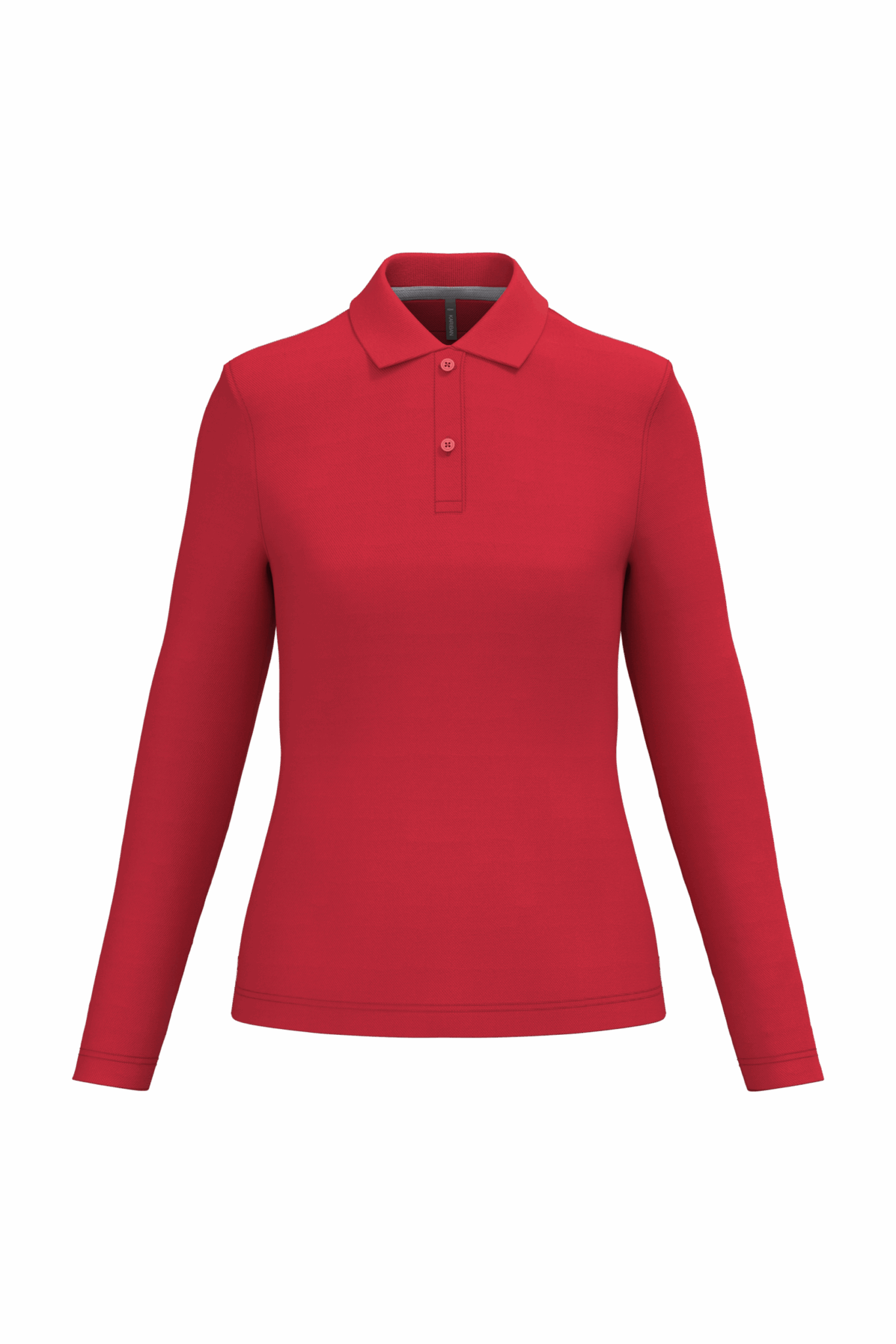 Miniature 24 pour Polo manches longues femme