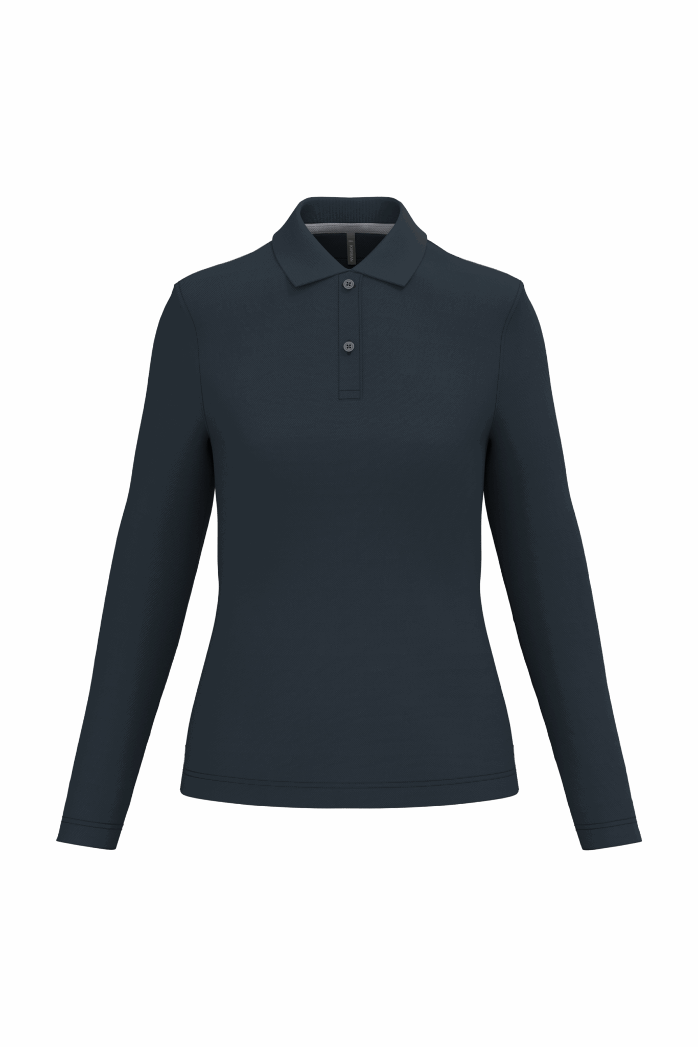 Miniature 20 pour Polo manches longues femme