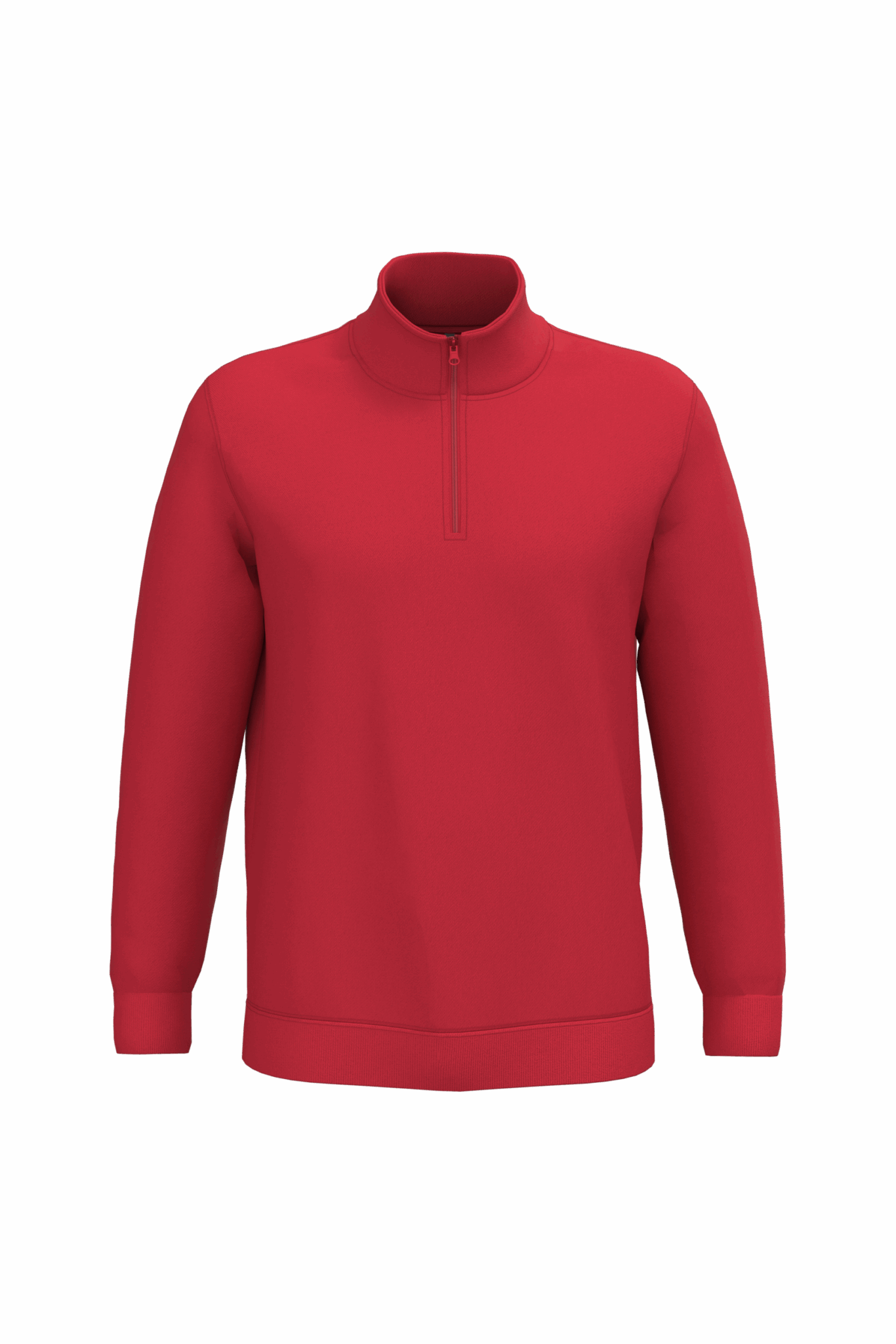 Miniature 17 pour Sweat-shirt col zippé homme