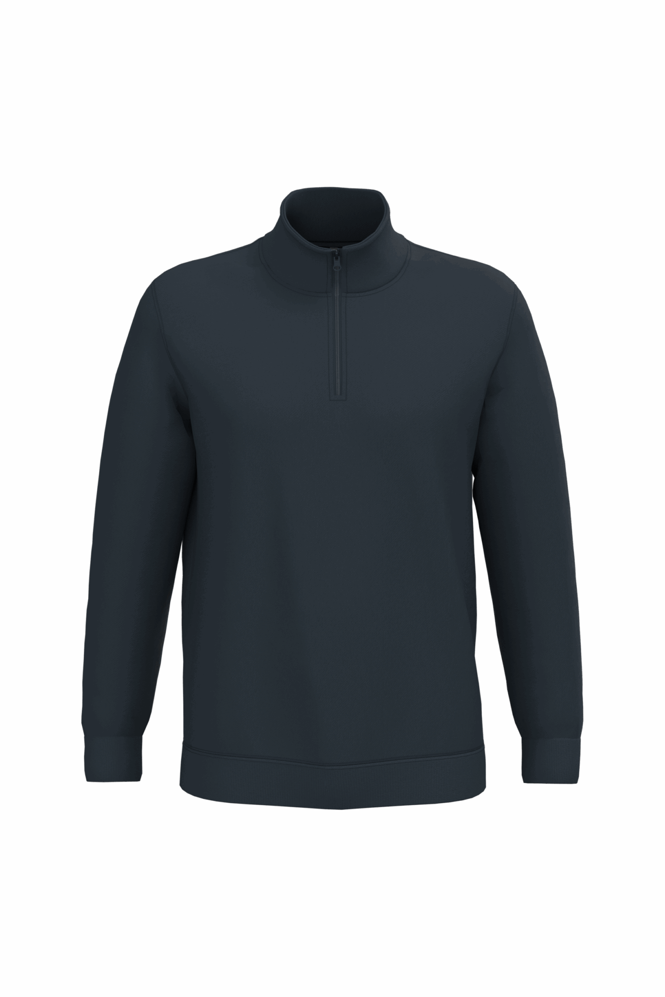 Miniature 14 pour Sweat-shirt col zippé homme