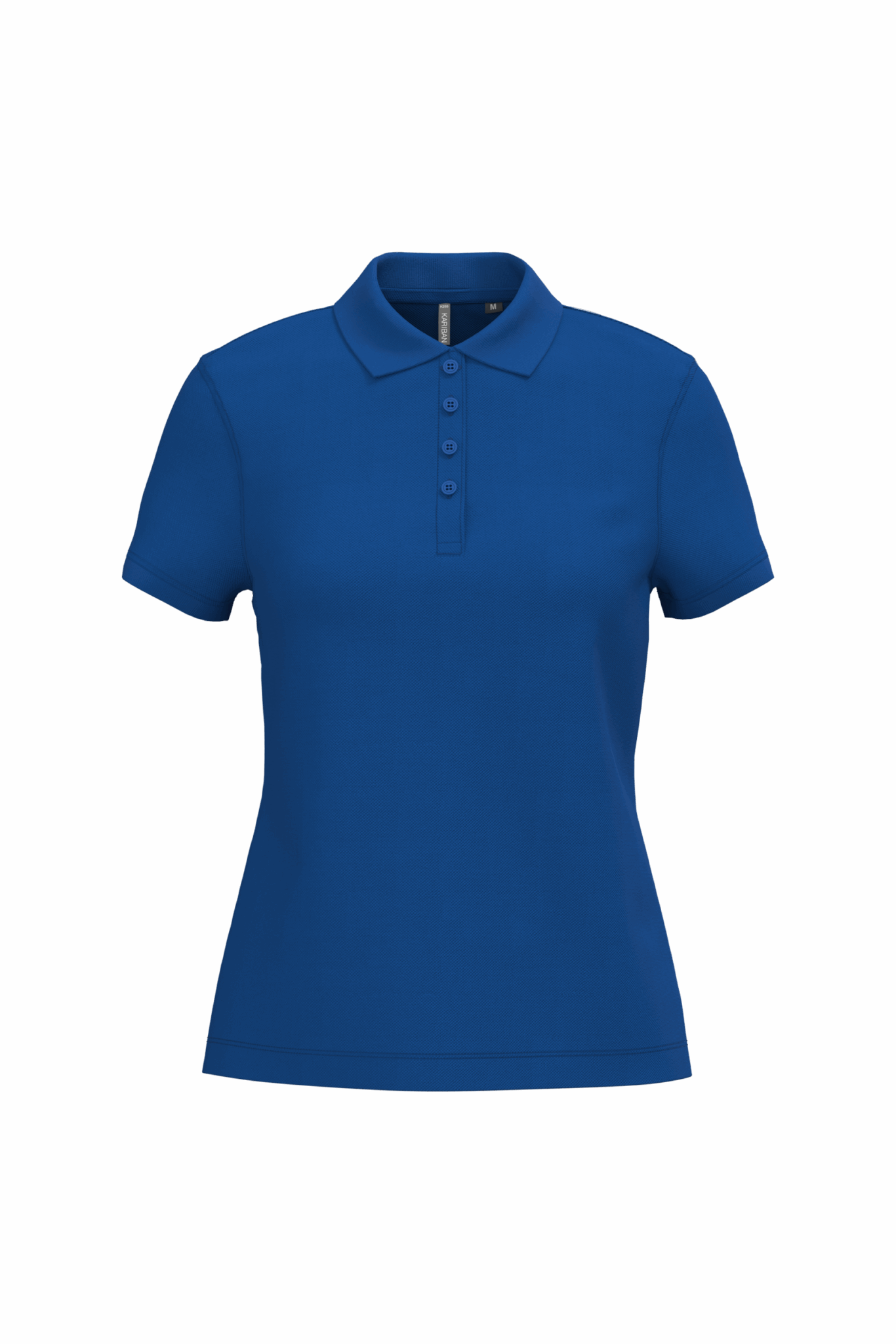Miniature 36 pour Polo piqué manches courtes femme
