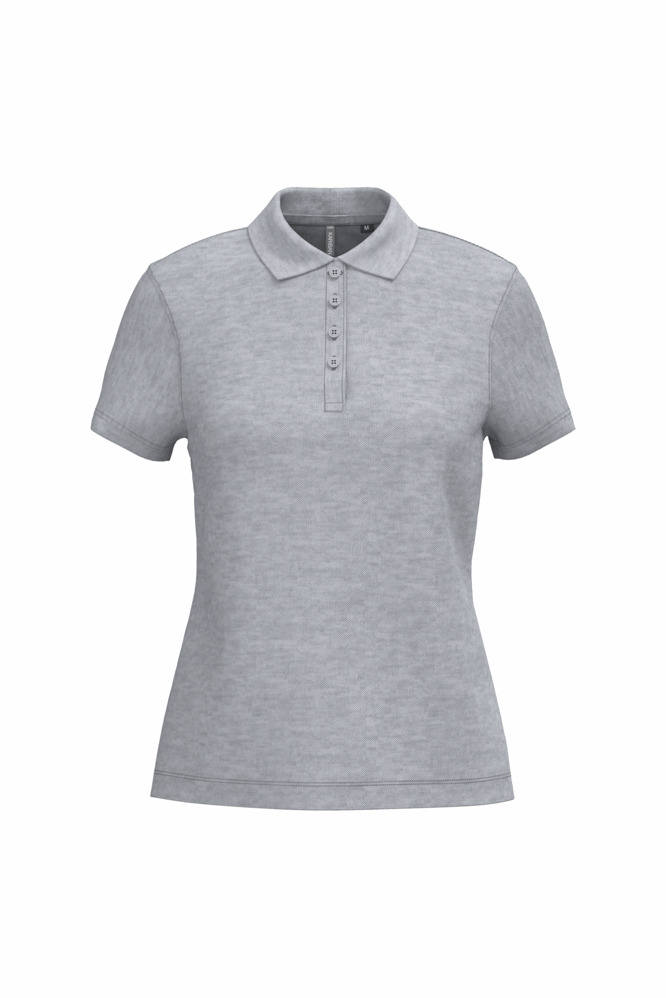 Miniature 25 pour Polo piqué manches courtes femme