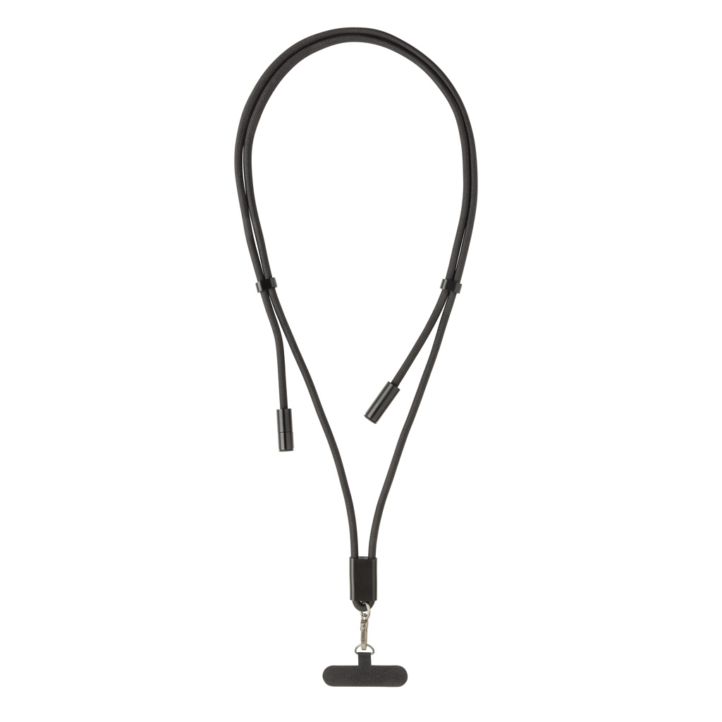 Miniature 2 pour Cordon téléphone réglable avec câble 60W en rPET RCS LoopAmp