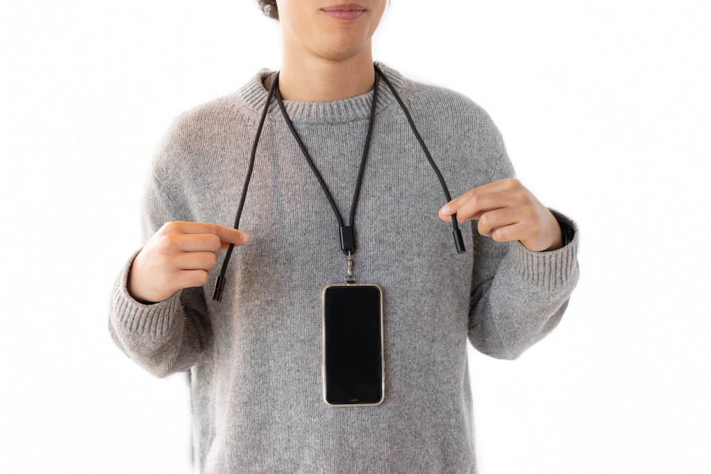 Miniature 3 pour Cordon téléphone réglable avec câble 60W en rPET RCS LoopAmp