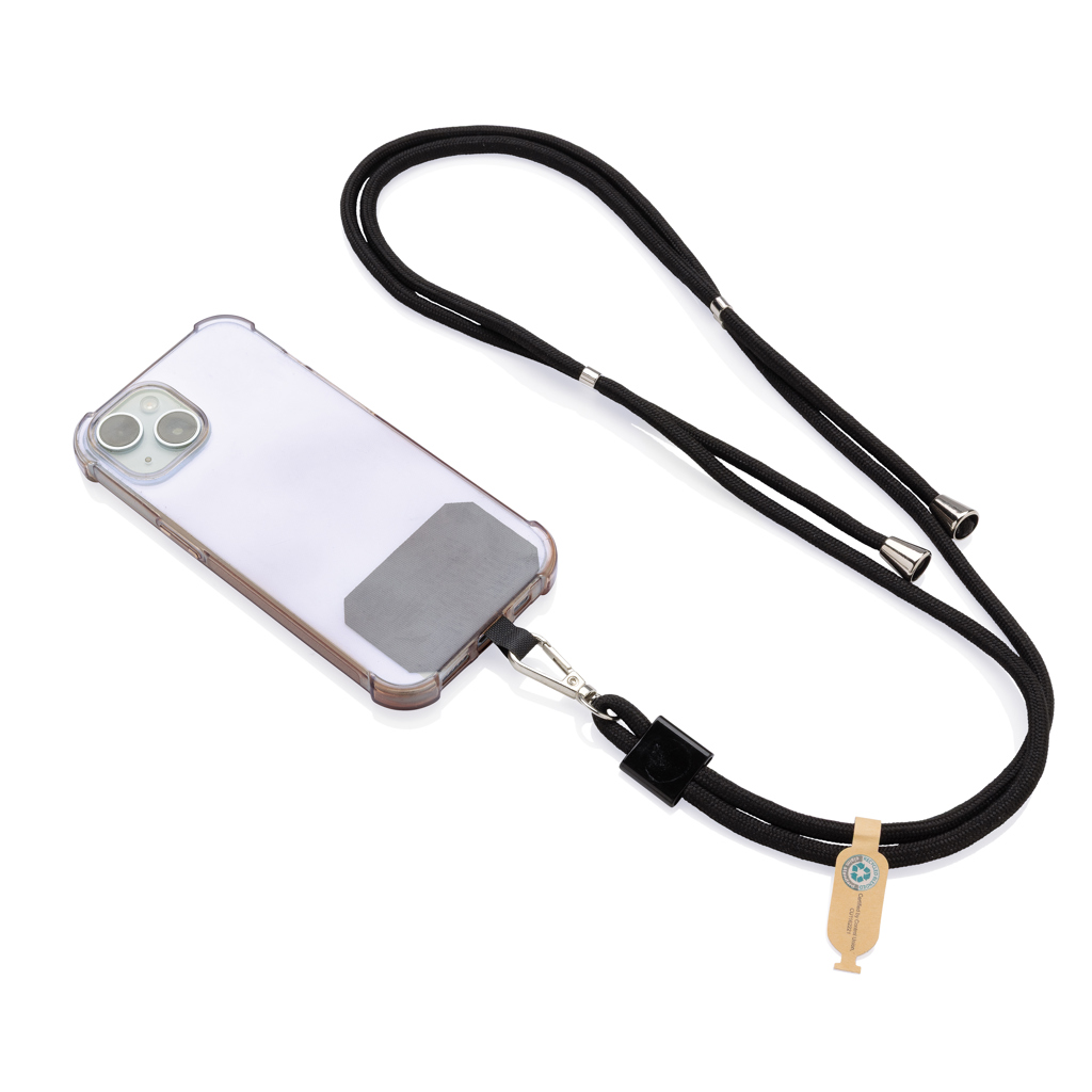 Miniature 3 pour Tour de cou téléphone réglable en rPET recyclé RCS CarryLoop