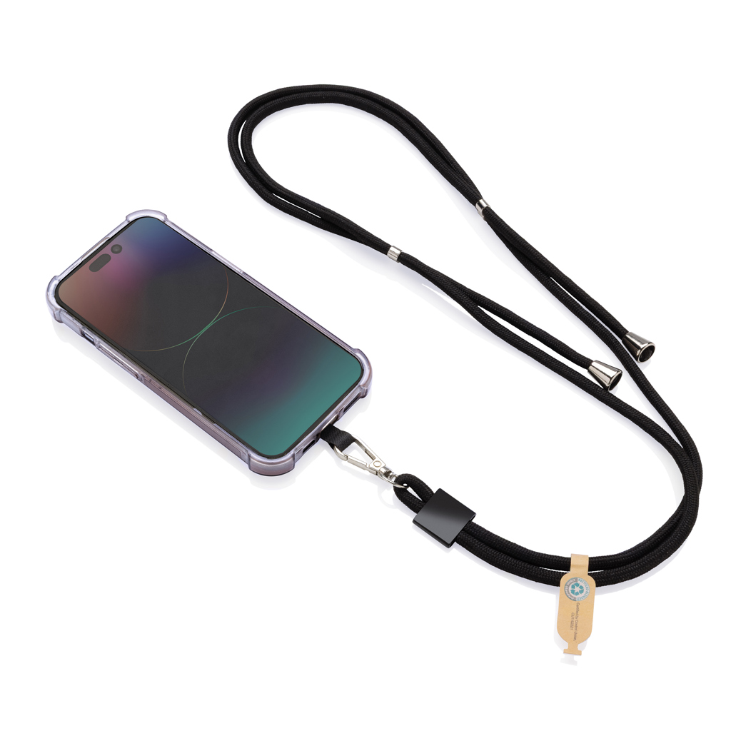 Miniature 5 pour Tour de cou téléphone réglable en rPET recyclé RCS CarryLoop