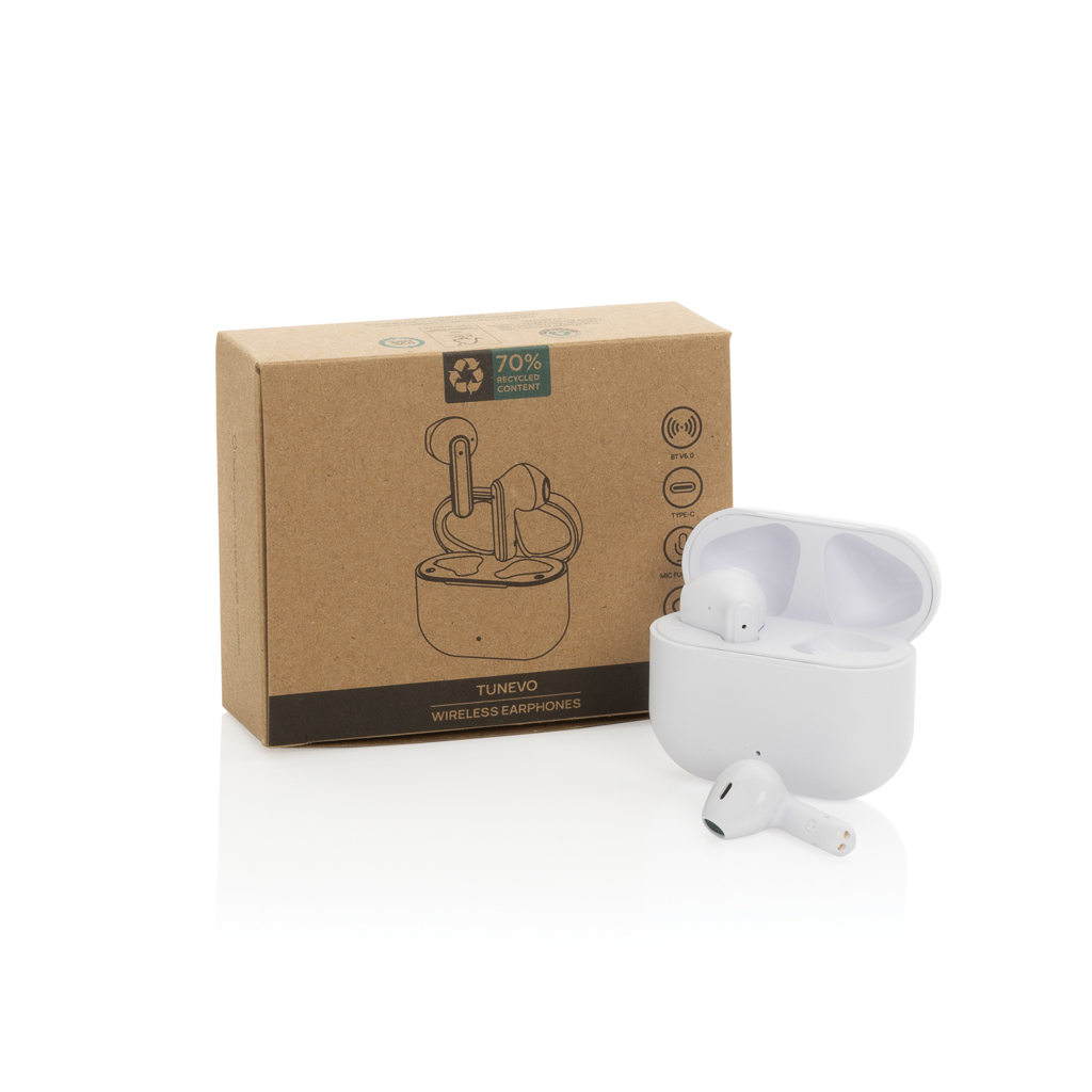 Miniature 3 pour Écouteurs sans fil en plastique recyclé RCS Tunevo