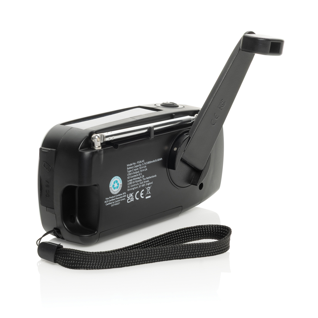 Miniature 4 pour Radio d'urgence en plastique recyclé RCS RescueWave
