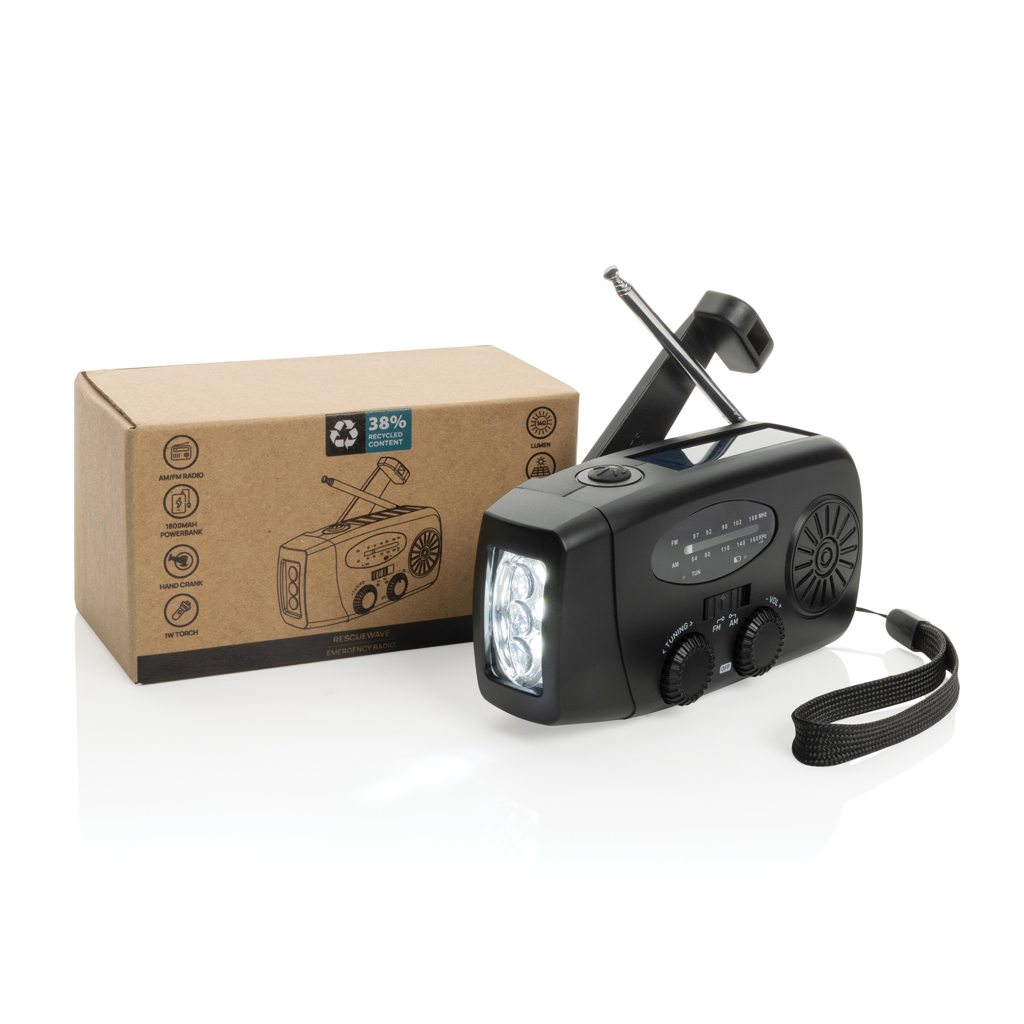 Miniature 11 pour Radio d'urgence en plastique recyclé RCS RescueWave