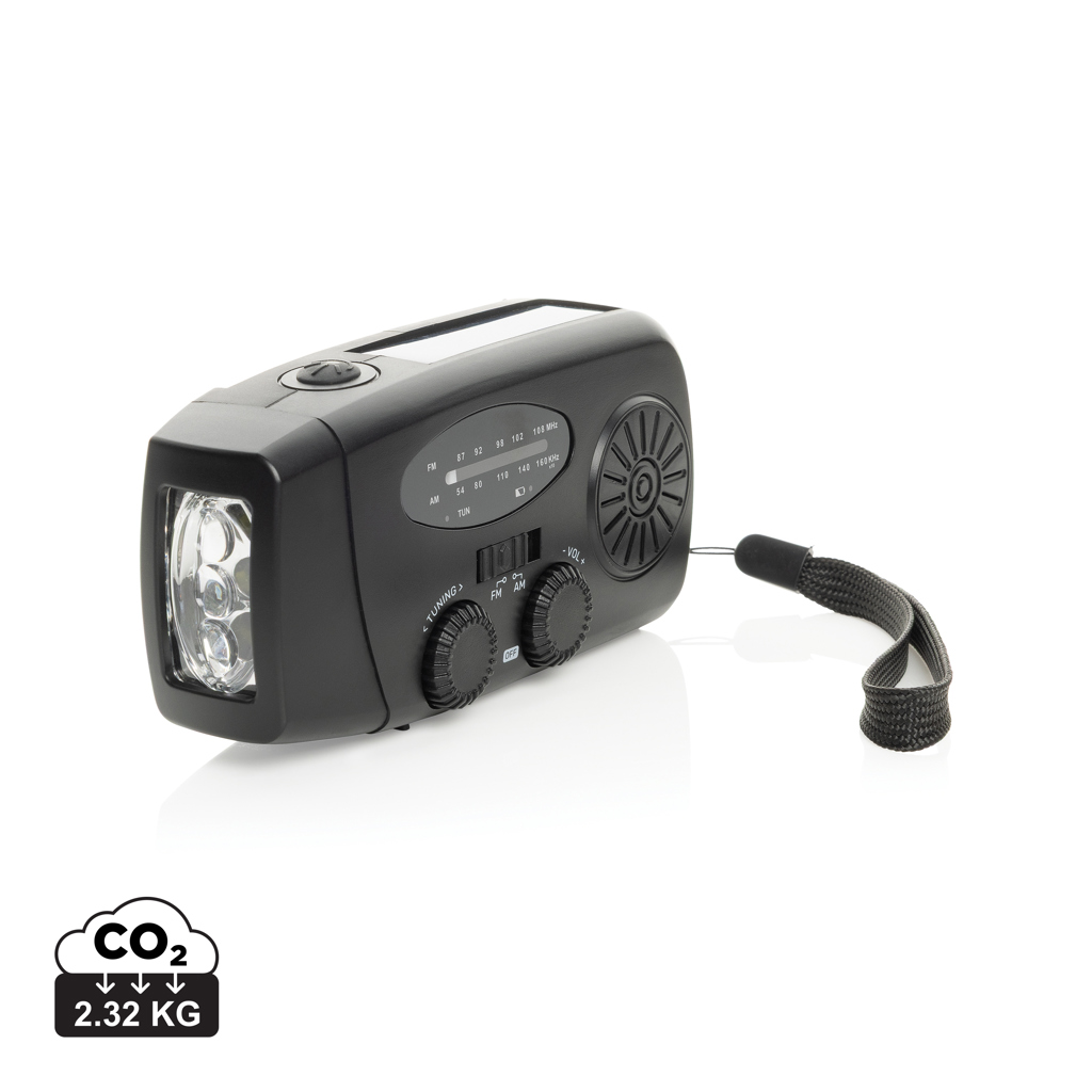 Miniature 1 pour Radio d'urgence en plastique recyclé RCS RescueWave