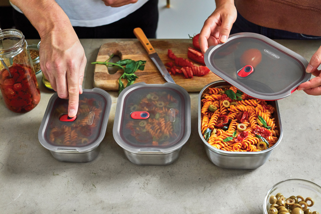 Miniature 17 pour Set de boites repas x3 Petite, Moyenne, Grande Black+Blum