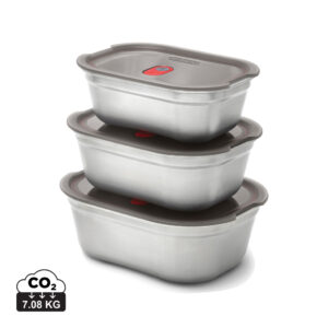 Visuel Set de boites repas x3 Petite, Moyenne, Grande Black+Blum