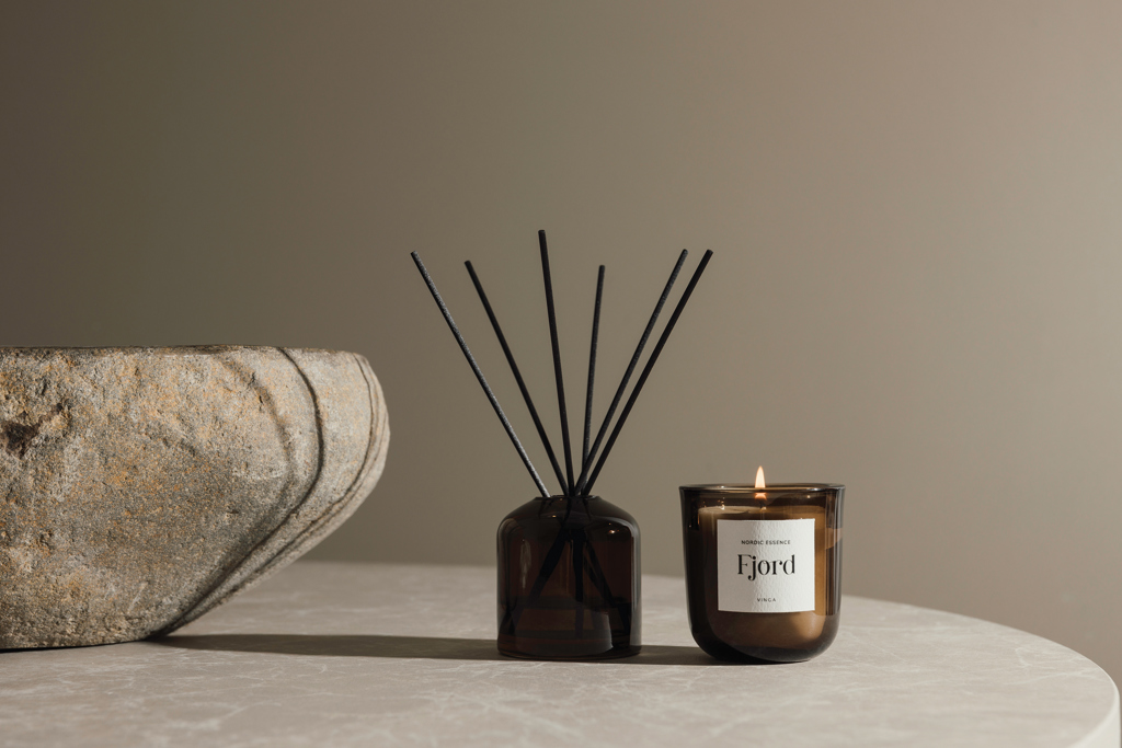 Miniature 4 pour VINGA Set d'ambiance essence Nordic