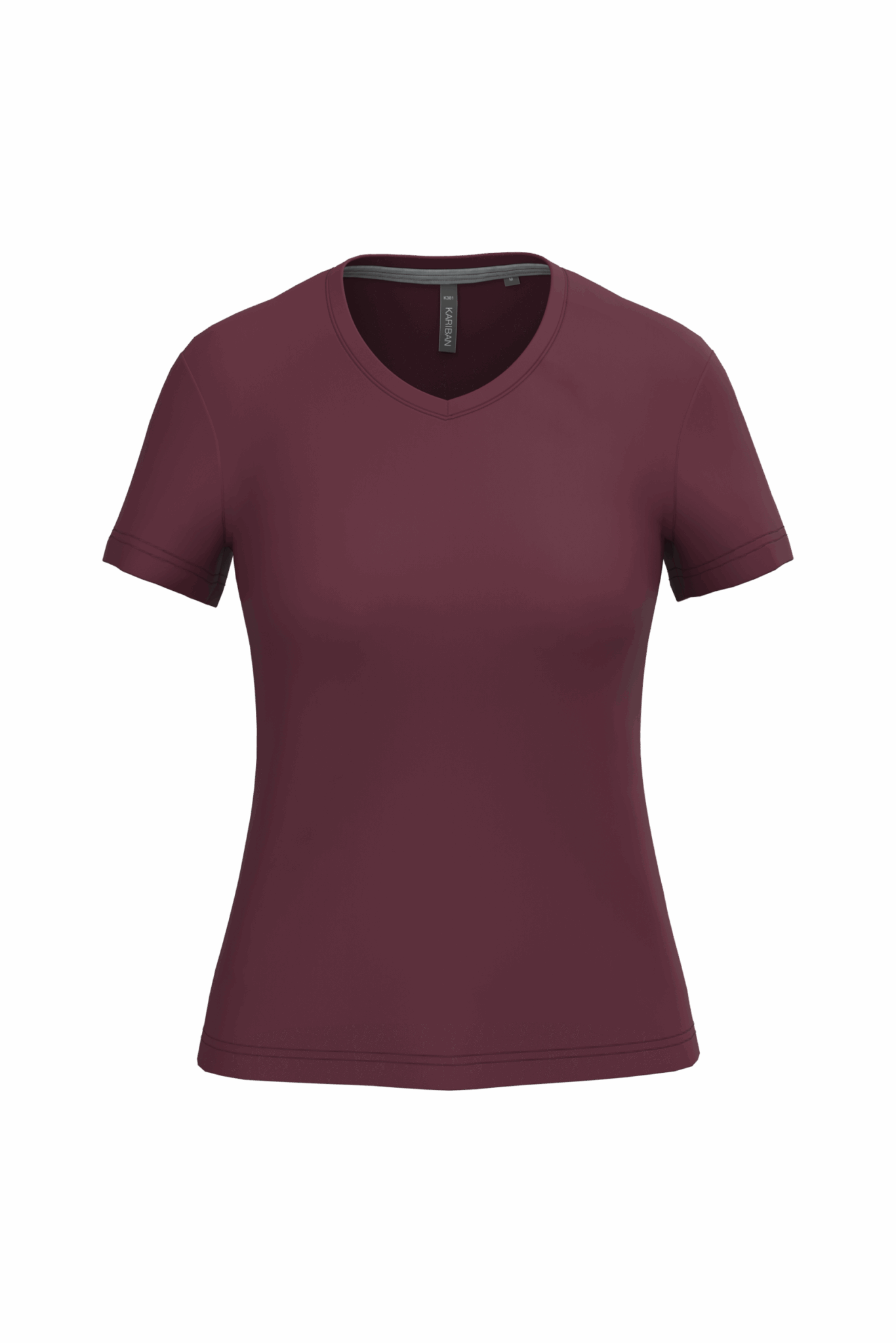 Miniature 27 pour T-shirt col V manches courtes femme