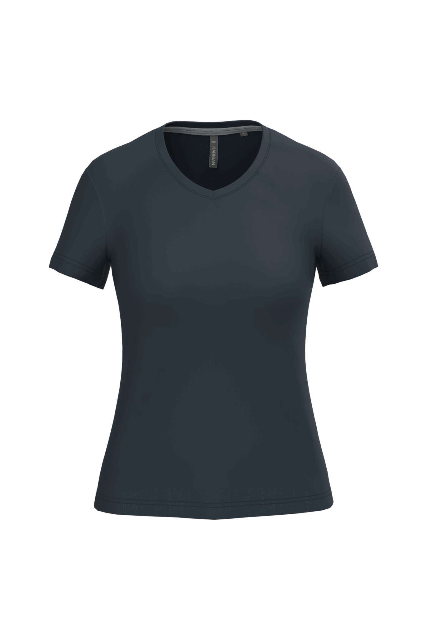 Miniature 19 pour T-shirt col V manches courtes femme