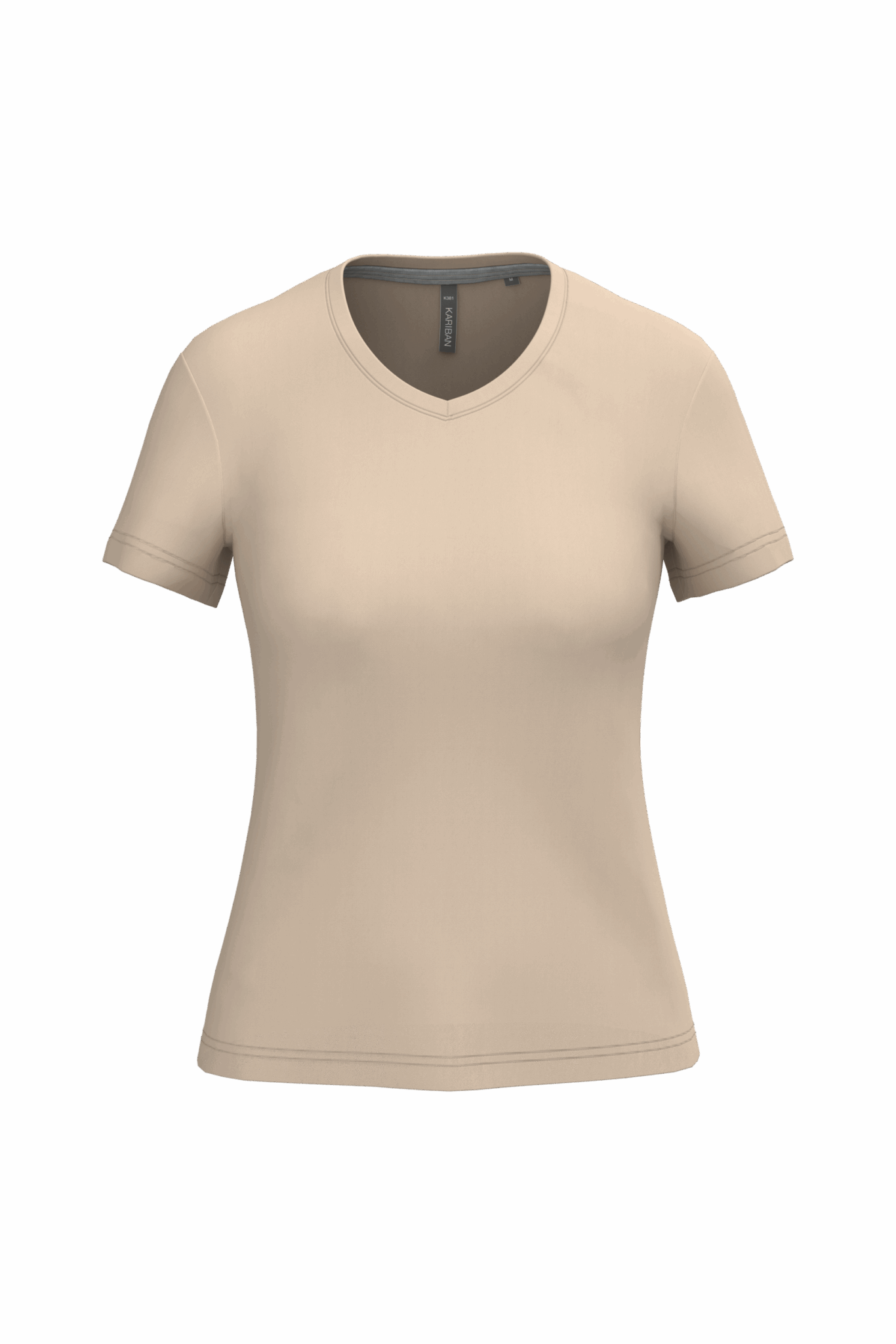 Miniature 17 pour T-shirt col V manches courtes femme