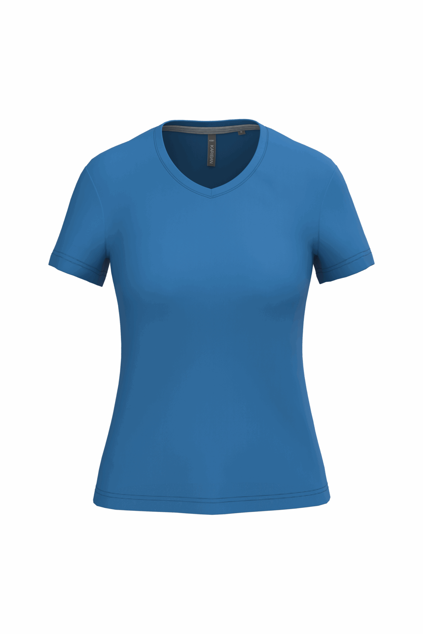 Miniature 16 pour T-shirt col V manches courtes femme