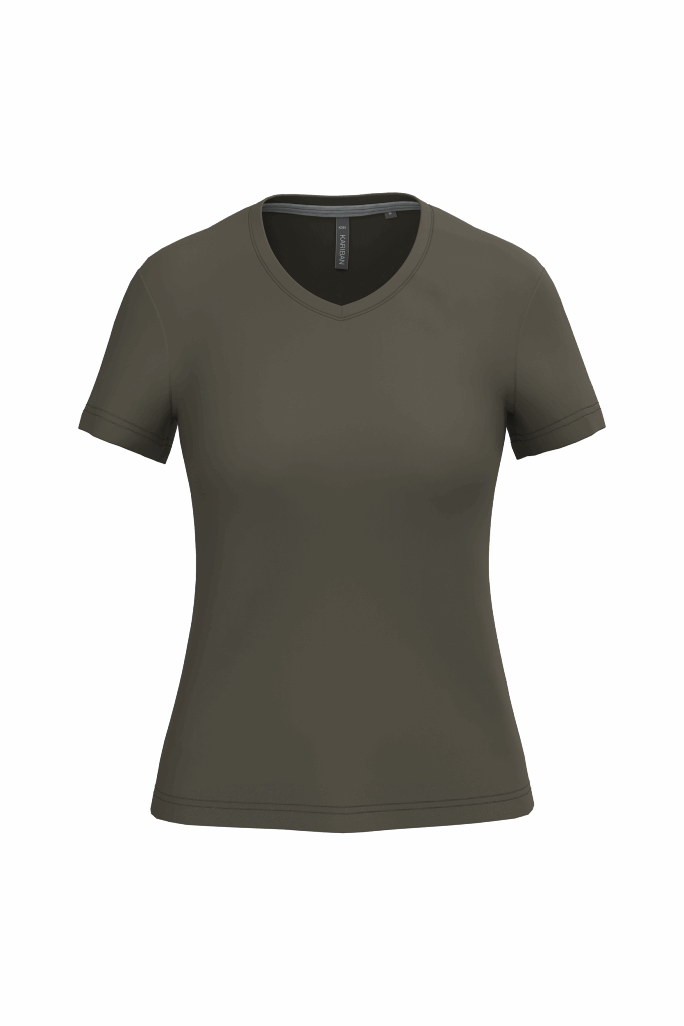 Miniature 12 pour T-shirt col V manches courtes femme