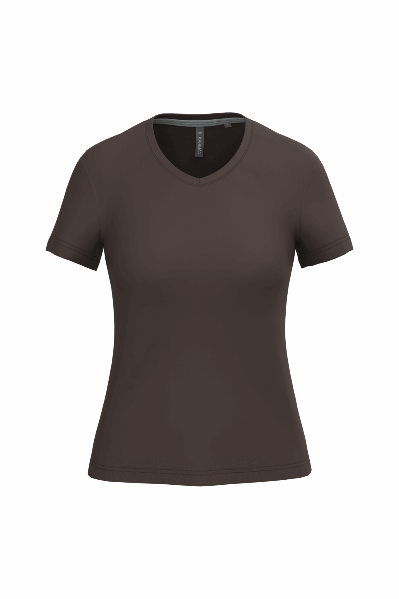 Miniature 10 pour T-shirt col V manches courtes femme