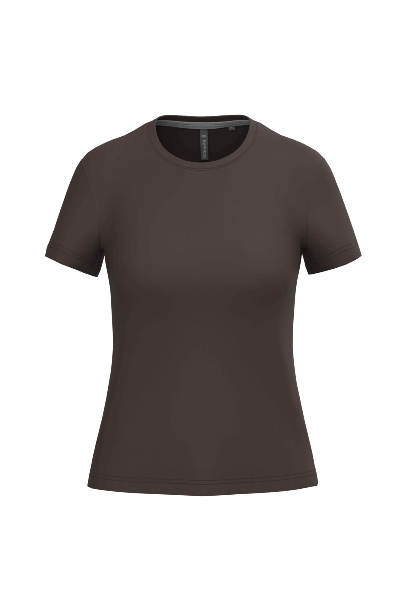 Miniature 10 pour T-shirt col rond manches courtes femme