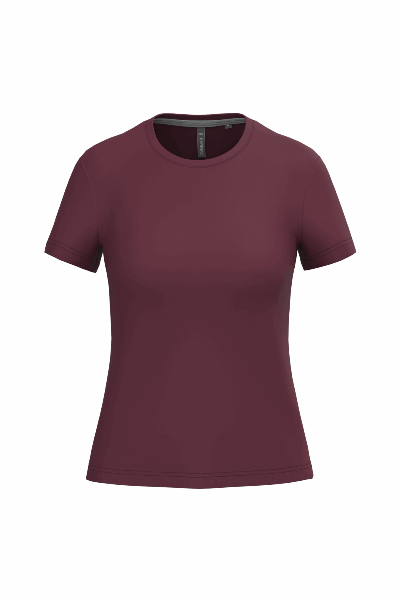 Miniature 27 pour T-shirt col rond manches courtes femme