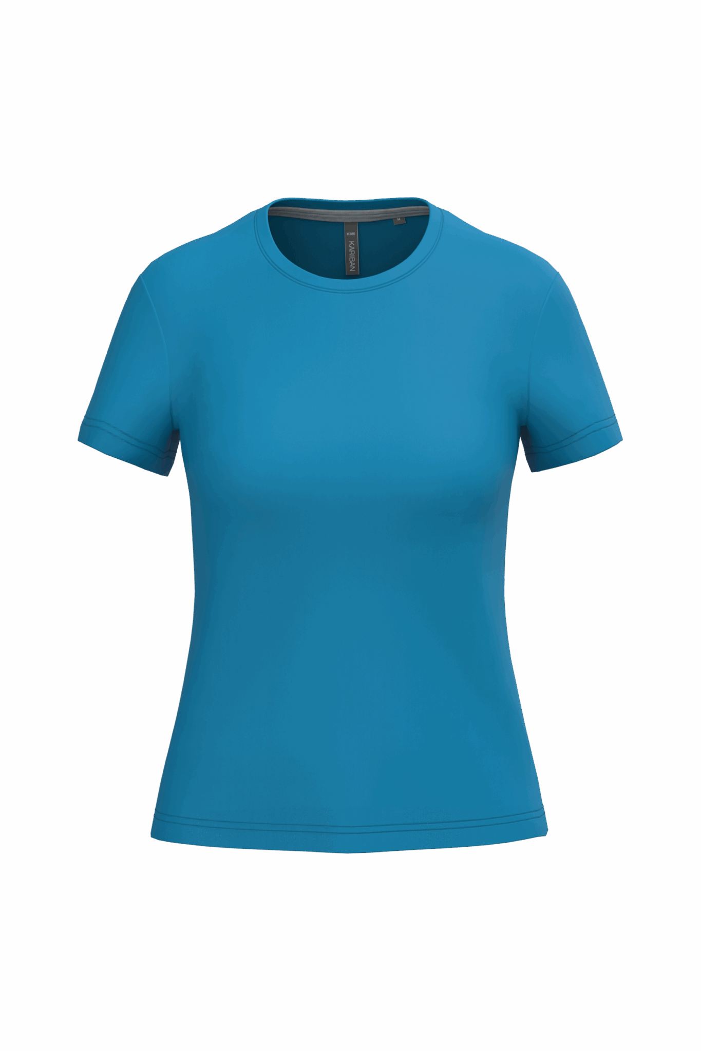 Miniature 25 pour T-shirt col rond manches courtes femme