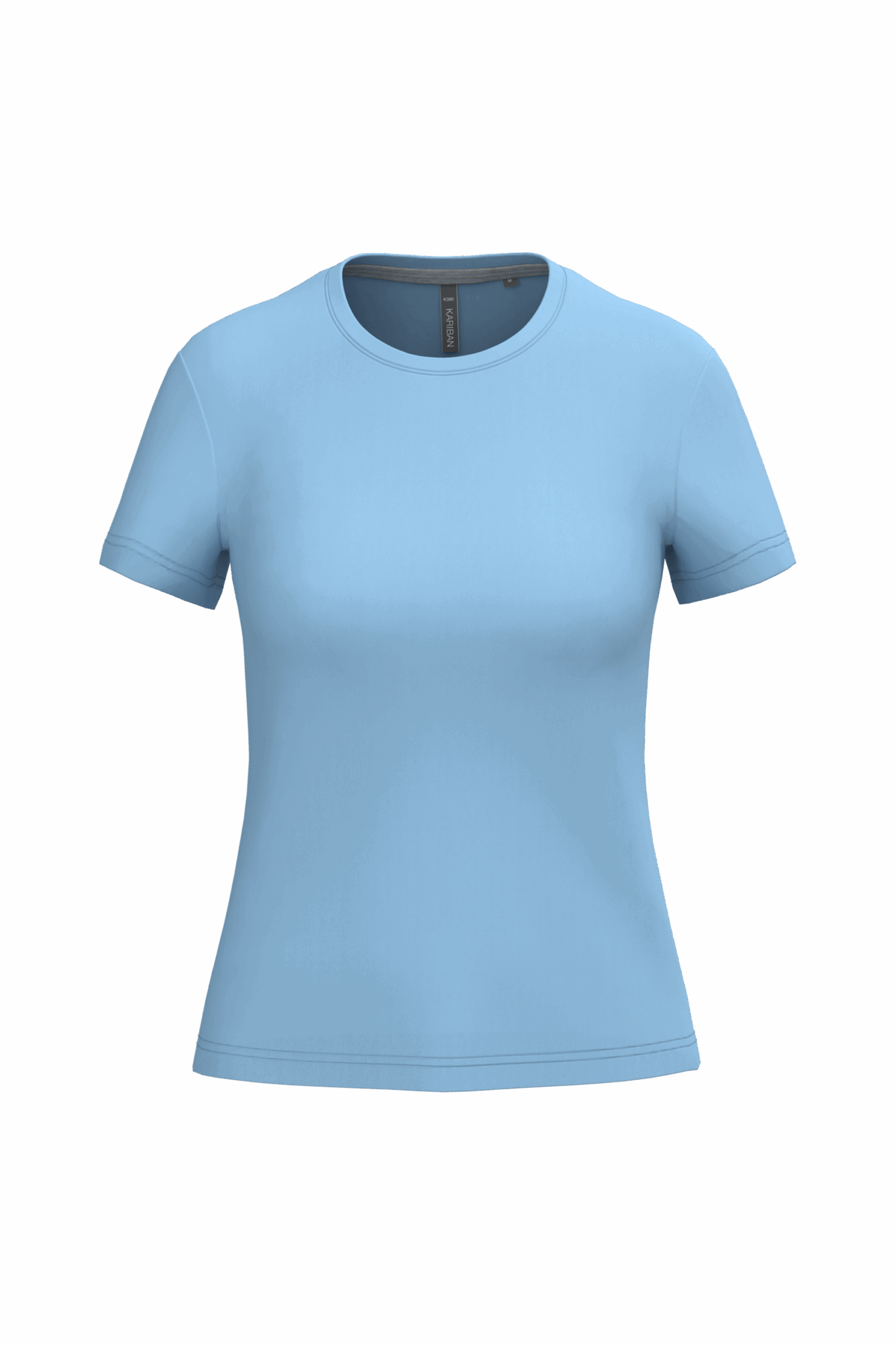 Miniature 24 pour T-shirt col rond manches courtes femme