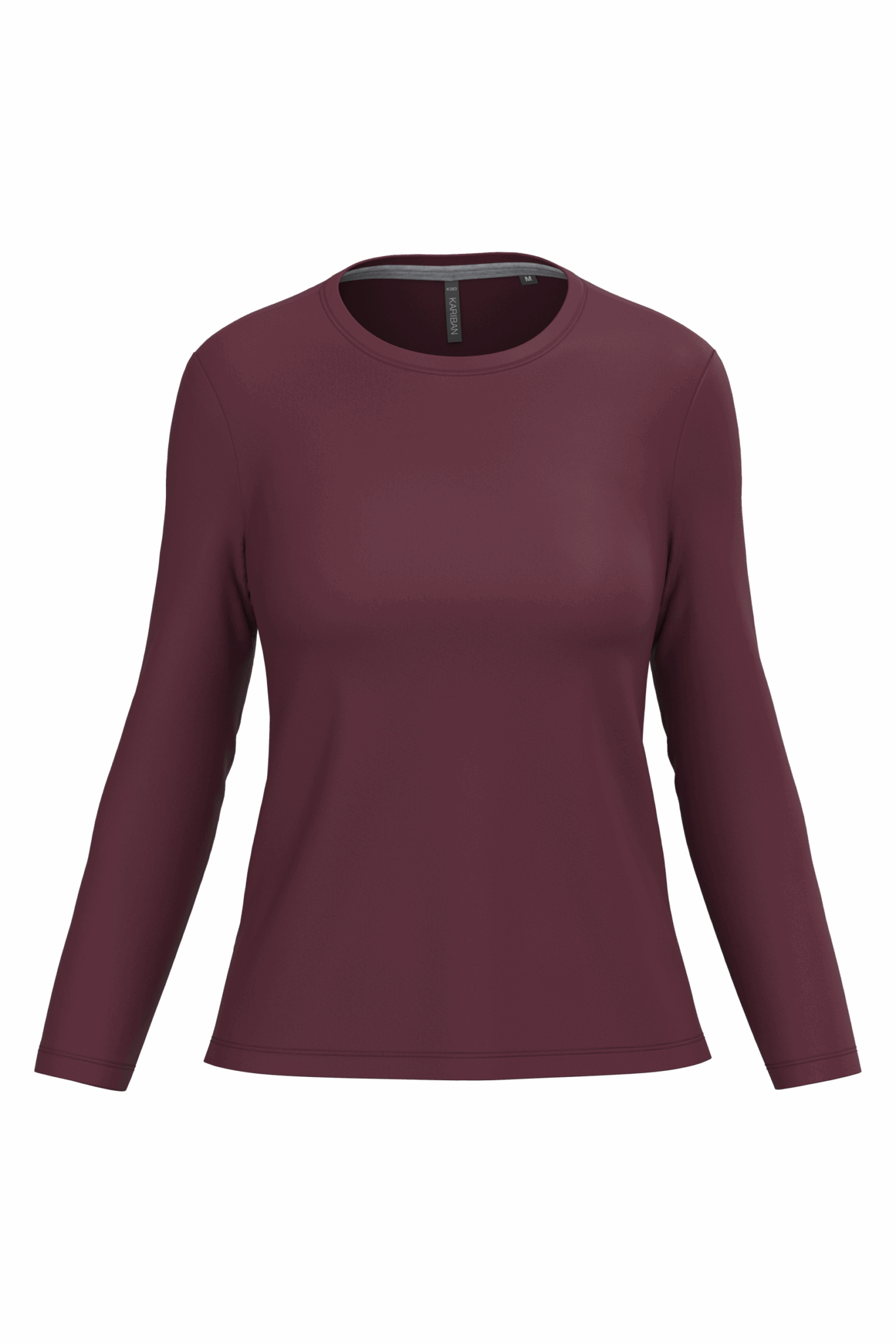 Miniature 27 pour T-shirt col rond manches longues femme