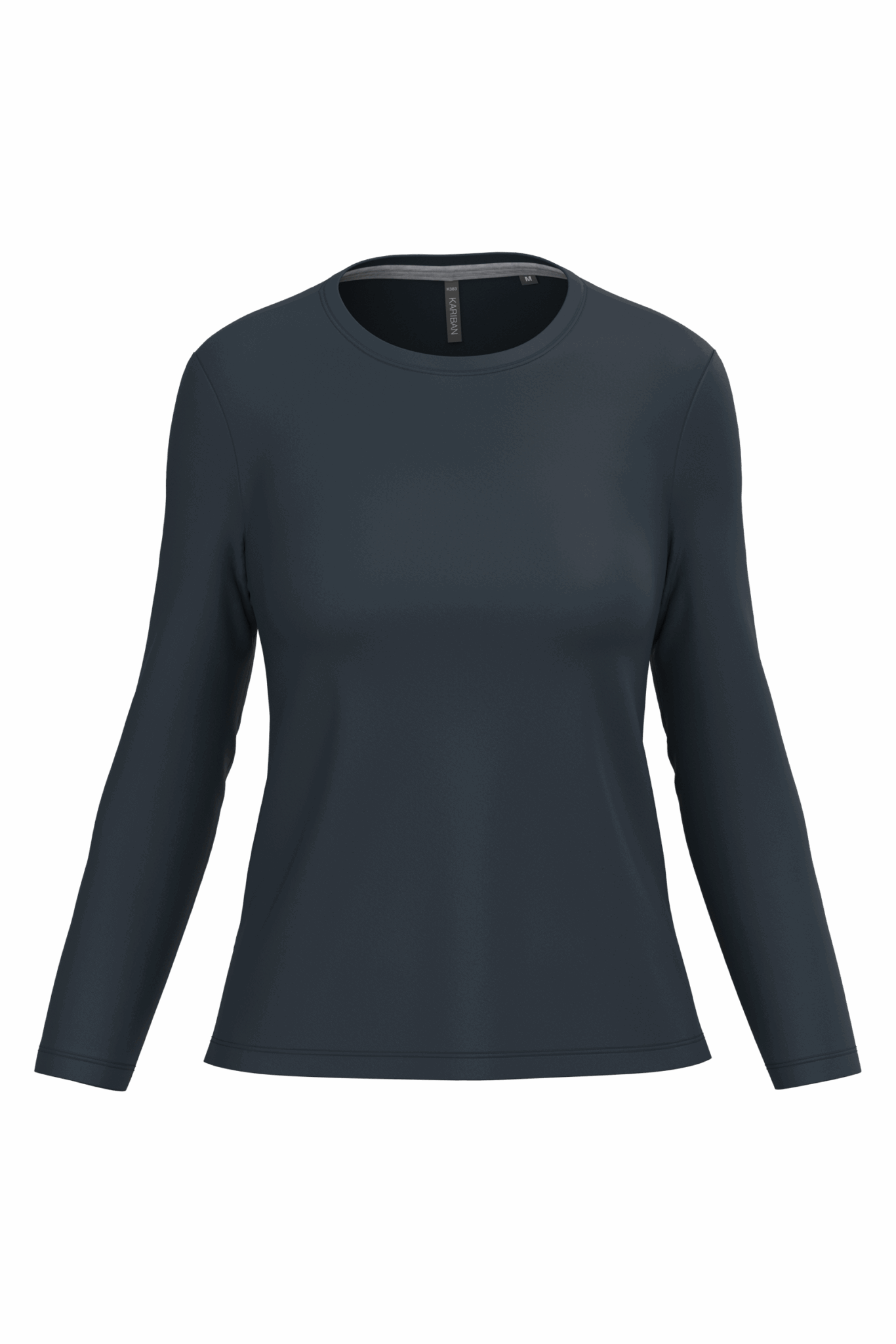Miniature 19 pour T-shirt col rond manches longues femme