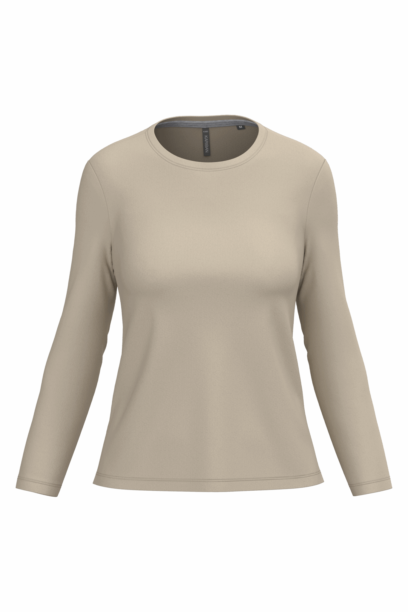 Miniature 17 pour T-shirt col rond manches longues femme