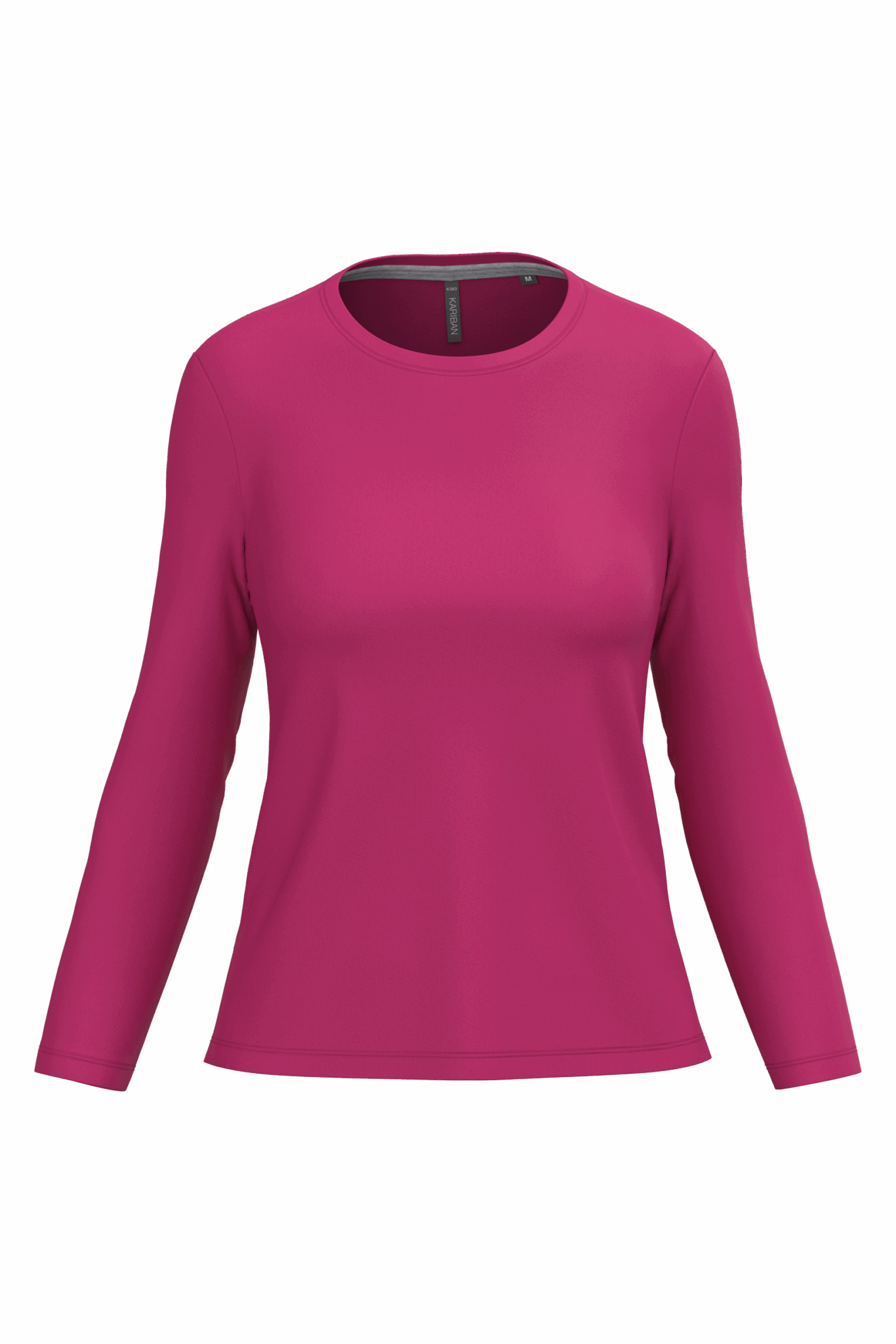 Miniature 14 pour T-shirt col rond manches longues femme