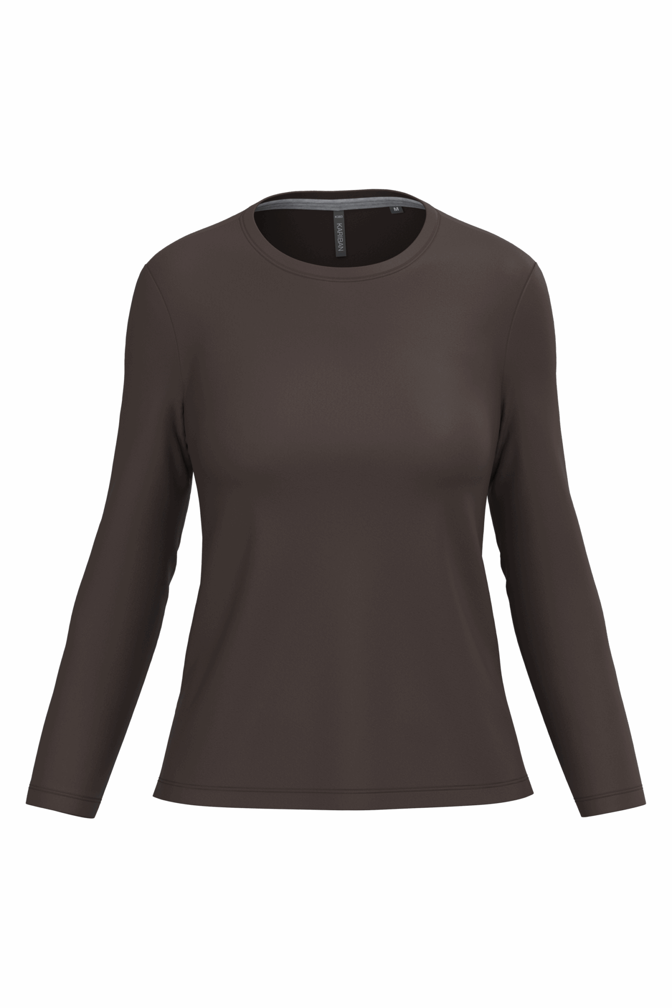 Miniature 10 pour T-shirt col rond manches longues femme