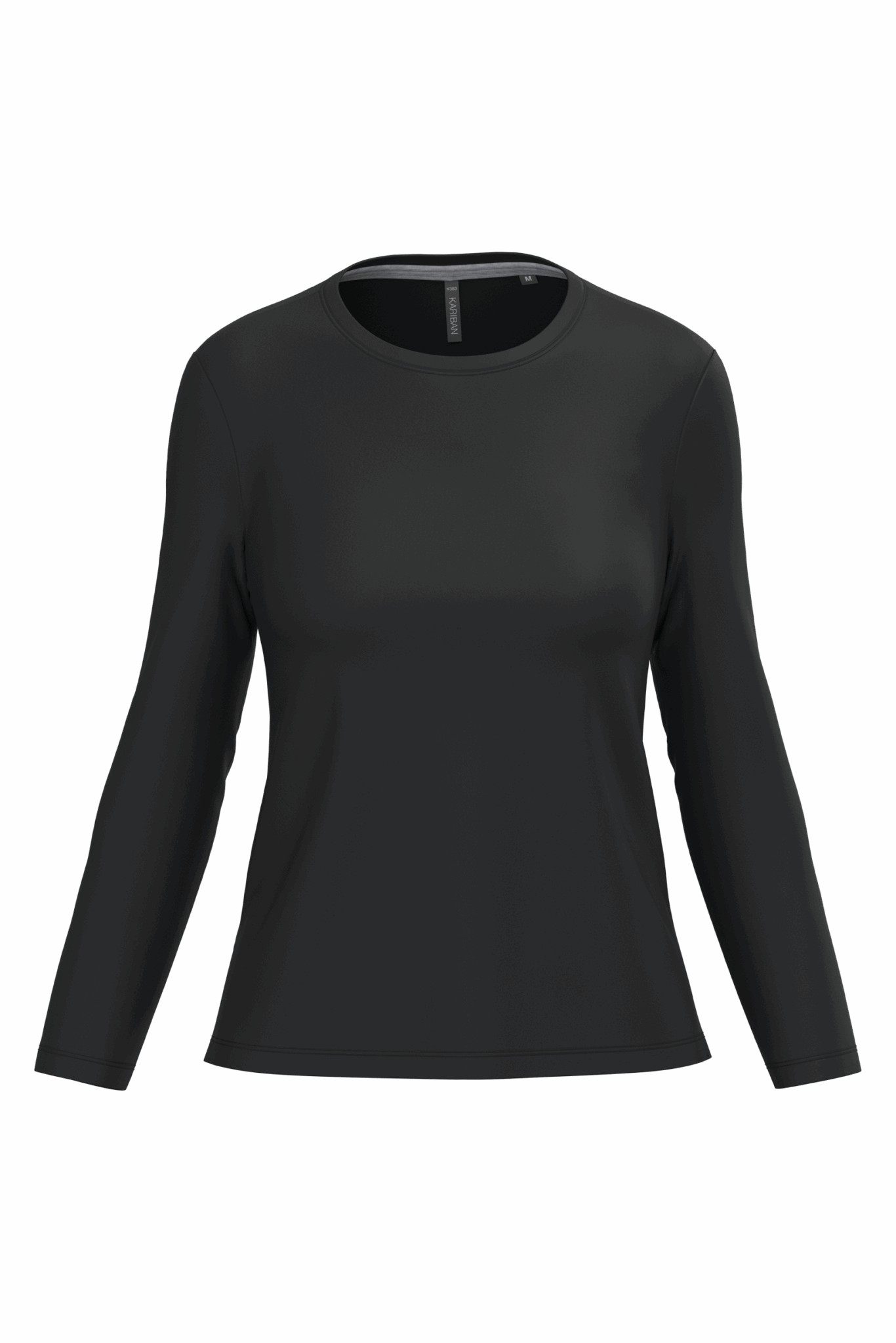 Miniature 9 pour T-shirt col rond manches longues femme